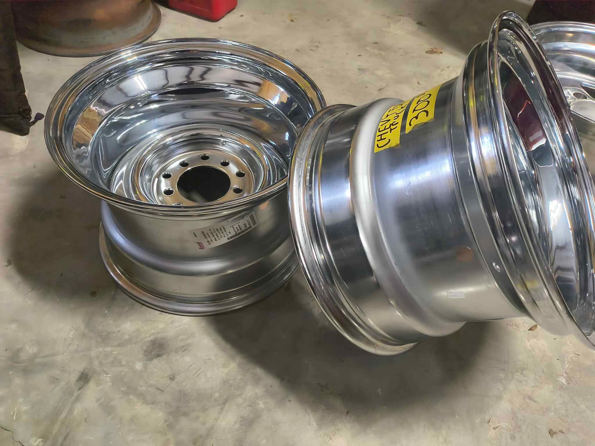 15x10 chrome reverse wheels 5x5 - Car Wheels, Tires & Parts - Red Oak ...