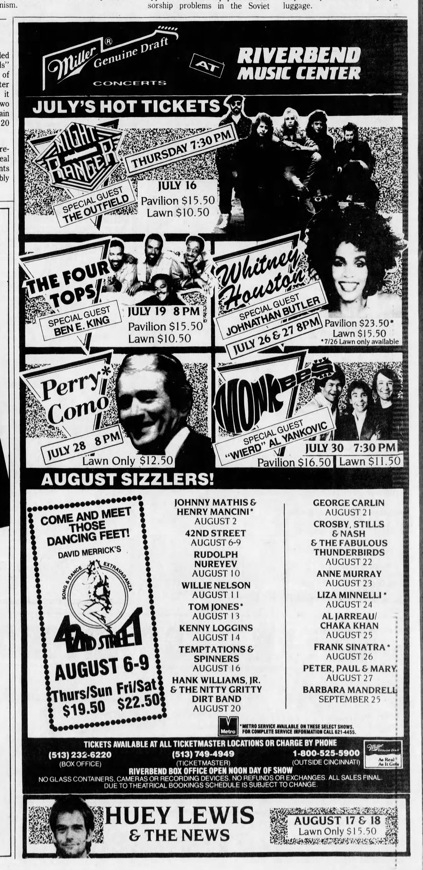 On this date in 1987: Bay Area hitmakers Night Ranger brought the