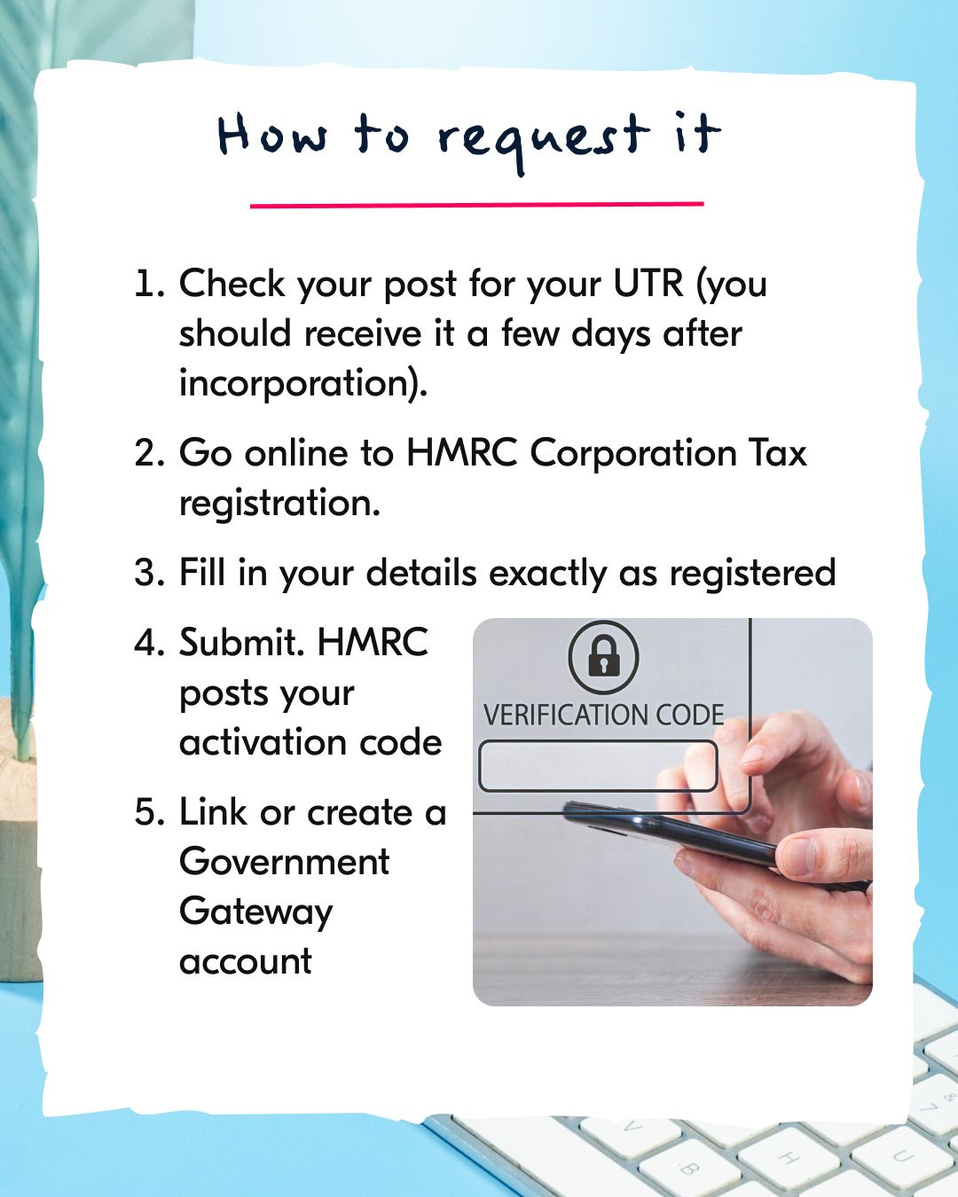 Crunch - 💡 HMRC Corporation Tax Activation Code: what it... | Facebook