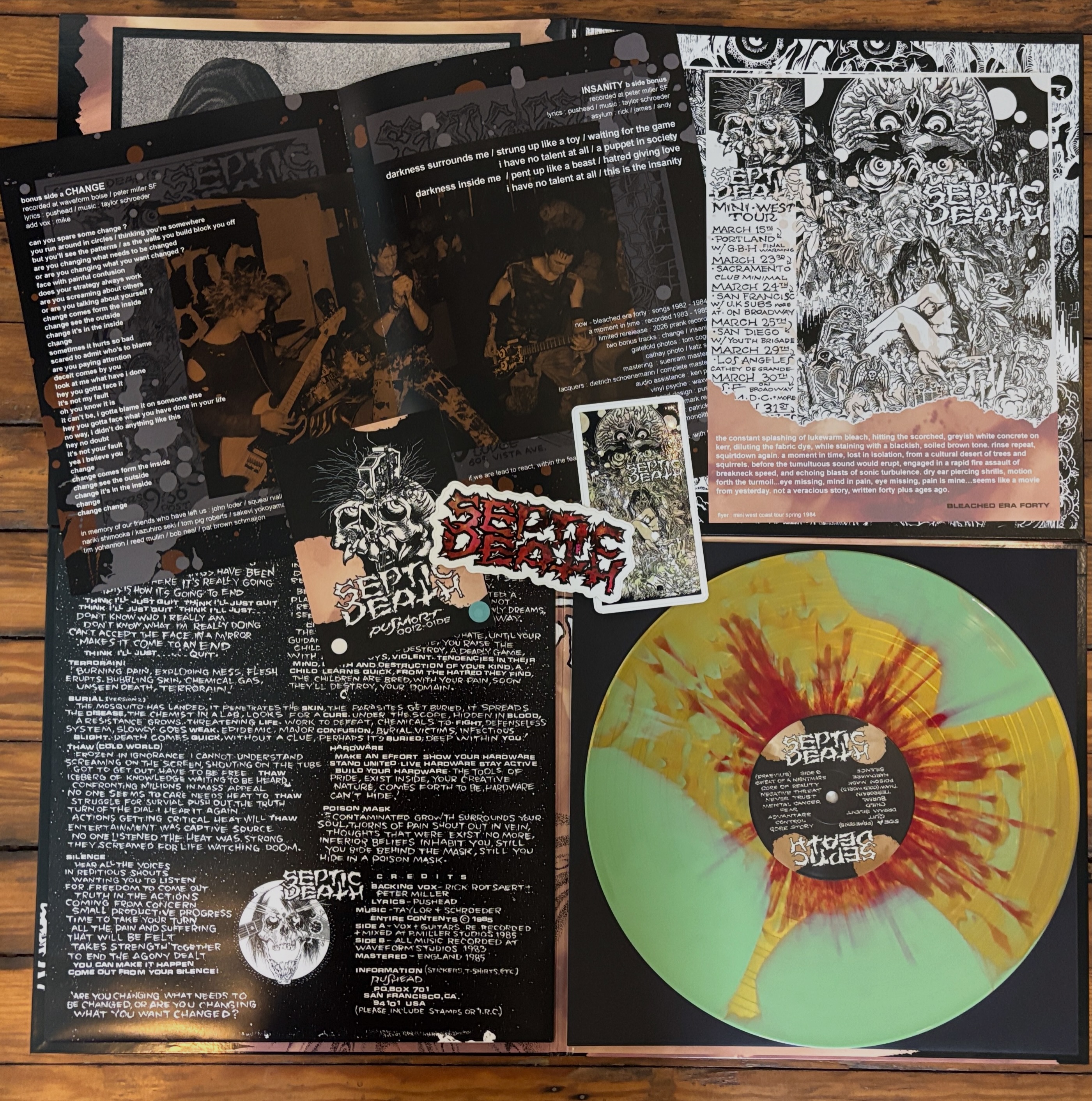 Vinyl Conflict presents Septic Death exclusive LP release