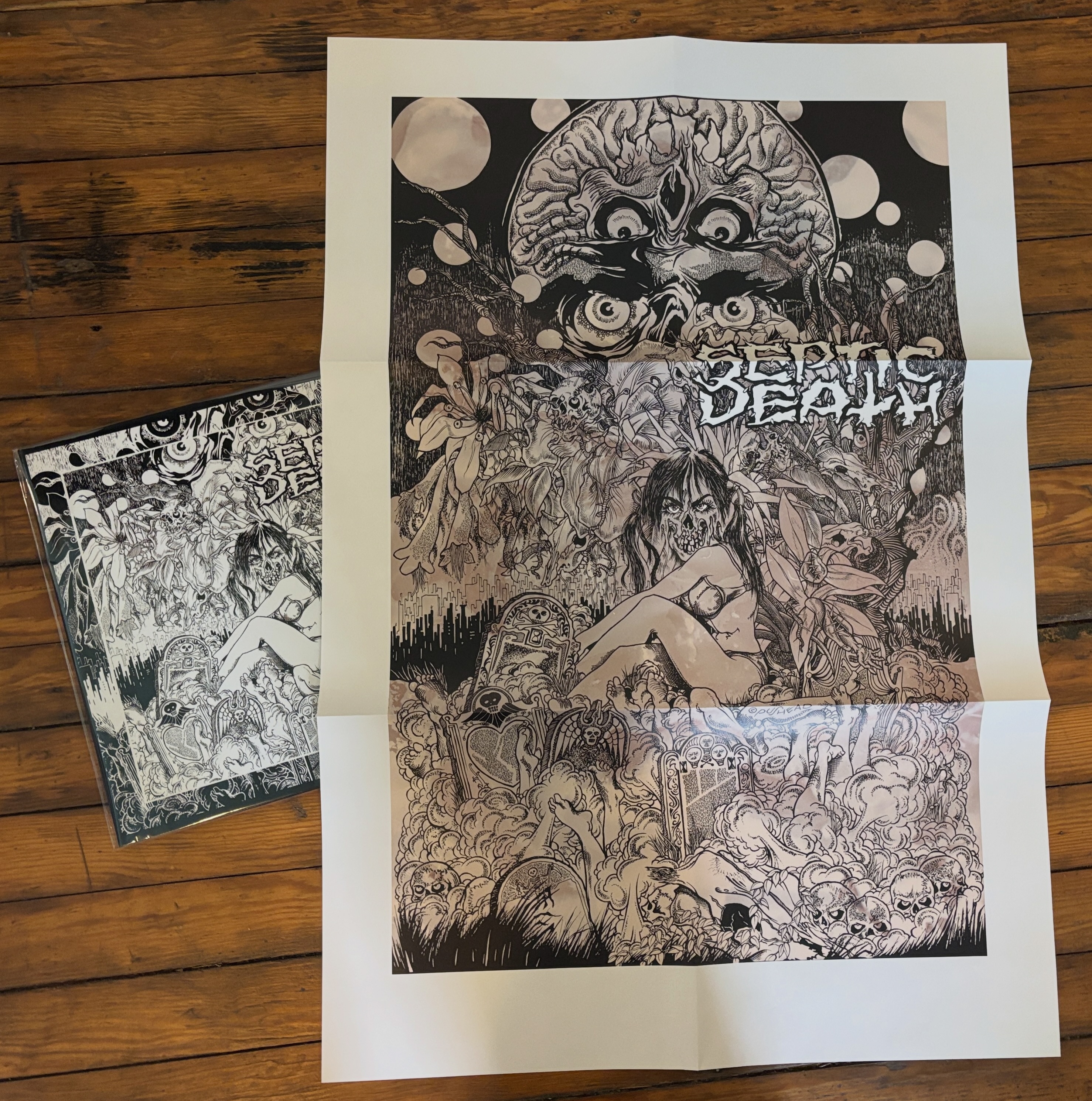 Vinyl Conflict presents Septic Death exclusive LP release