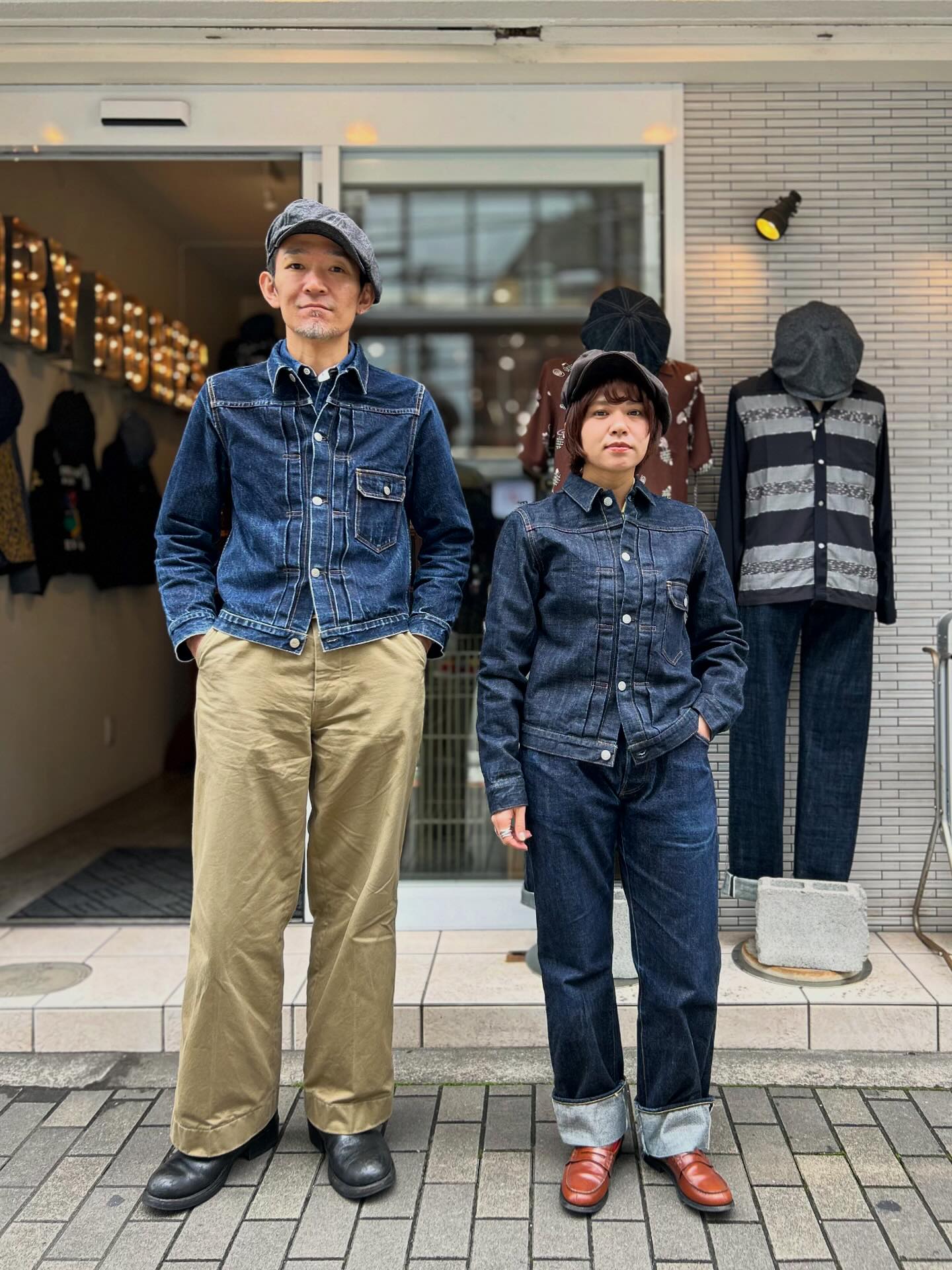 Today's Outfit】 1stタイプのデニムジャケットが入荷！ 毎回瞬殺