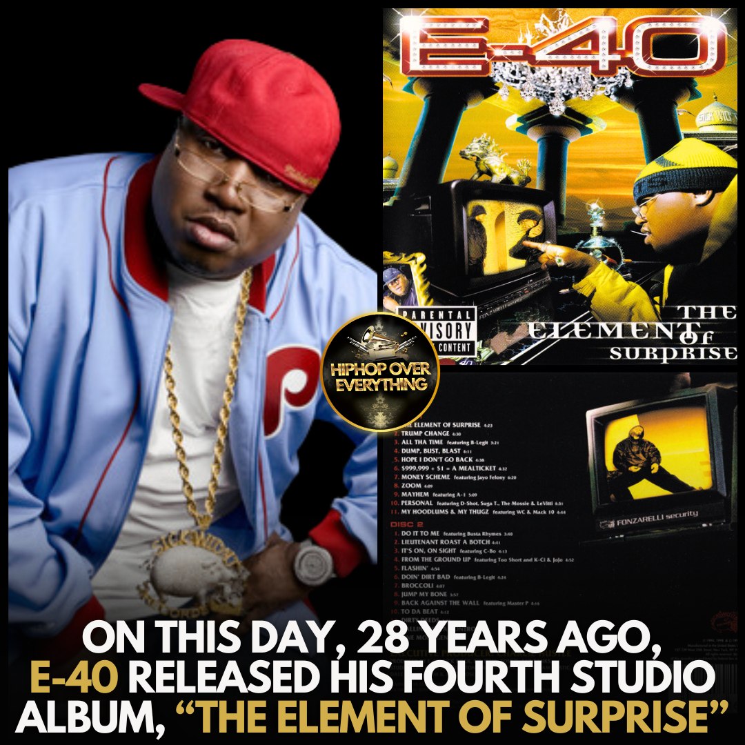 📲 On this day, 28 years ago, #E40 released his fourth studio