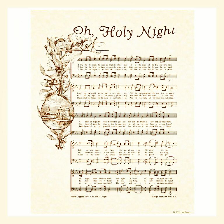 Michael - O HOLY NIGHT HISTORY AND LYRICS: The Amazing story of O Holy Night! The strange and ...
