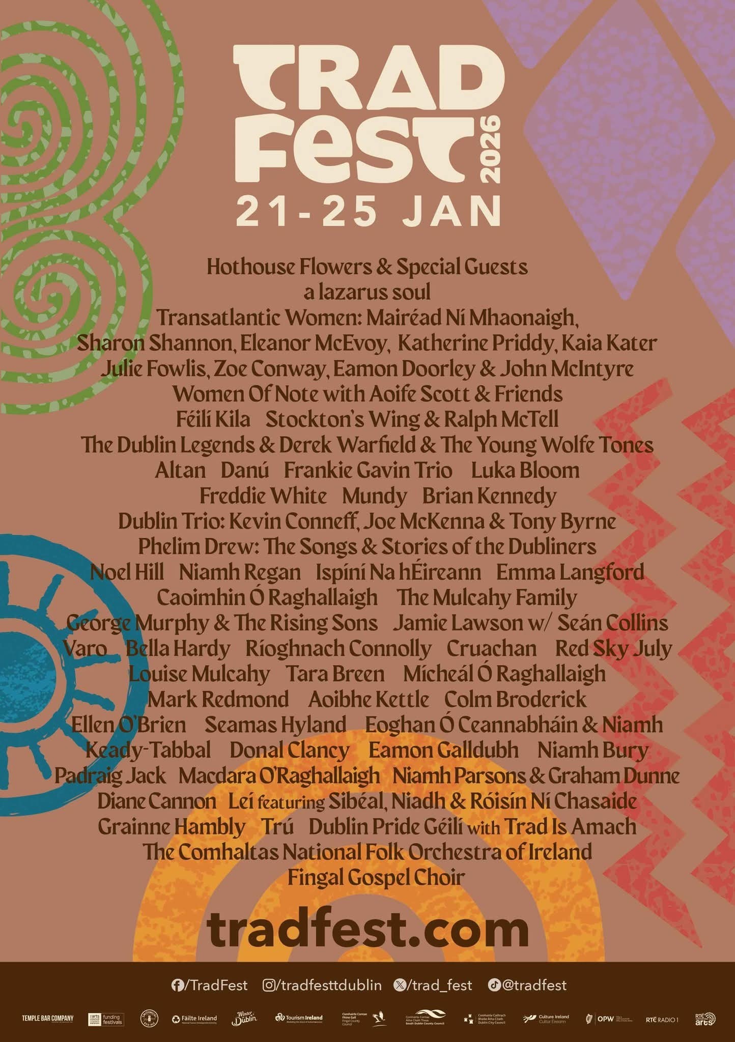 TRADFEST '26 - The Dublin Legends