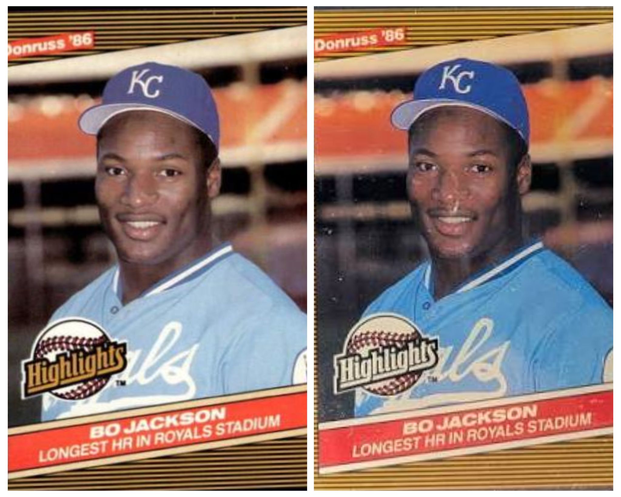 Has anyone pulled 1986 Donruss highlights white letter cards?