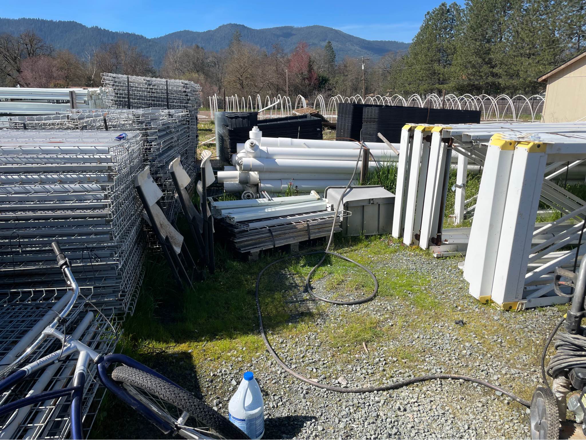 Indoor multi level rolling, grow racks - Structures - Medford, Oregon ...