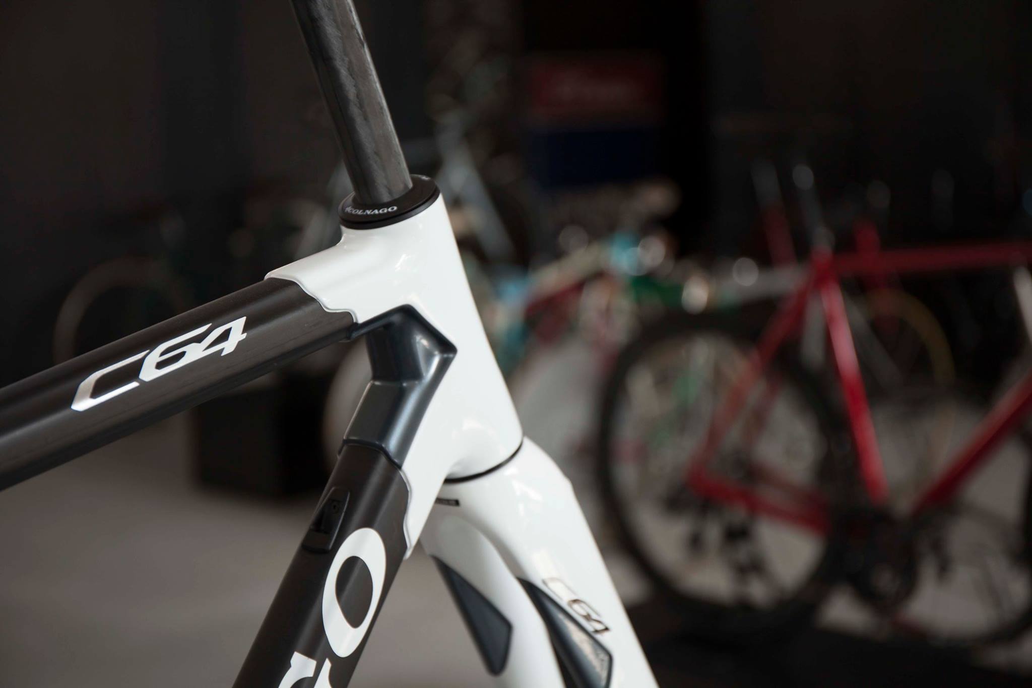 Ciclicorsa.com - The Colnago C64 frame is fully handmade...