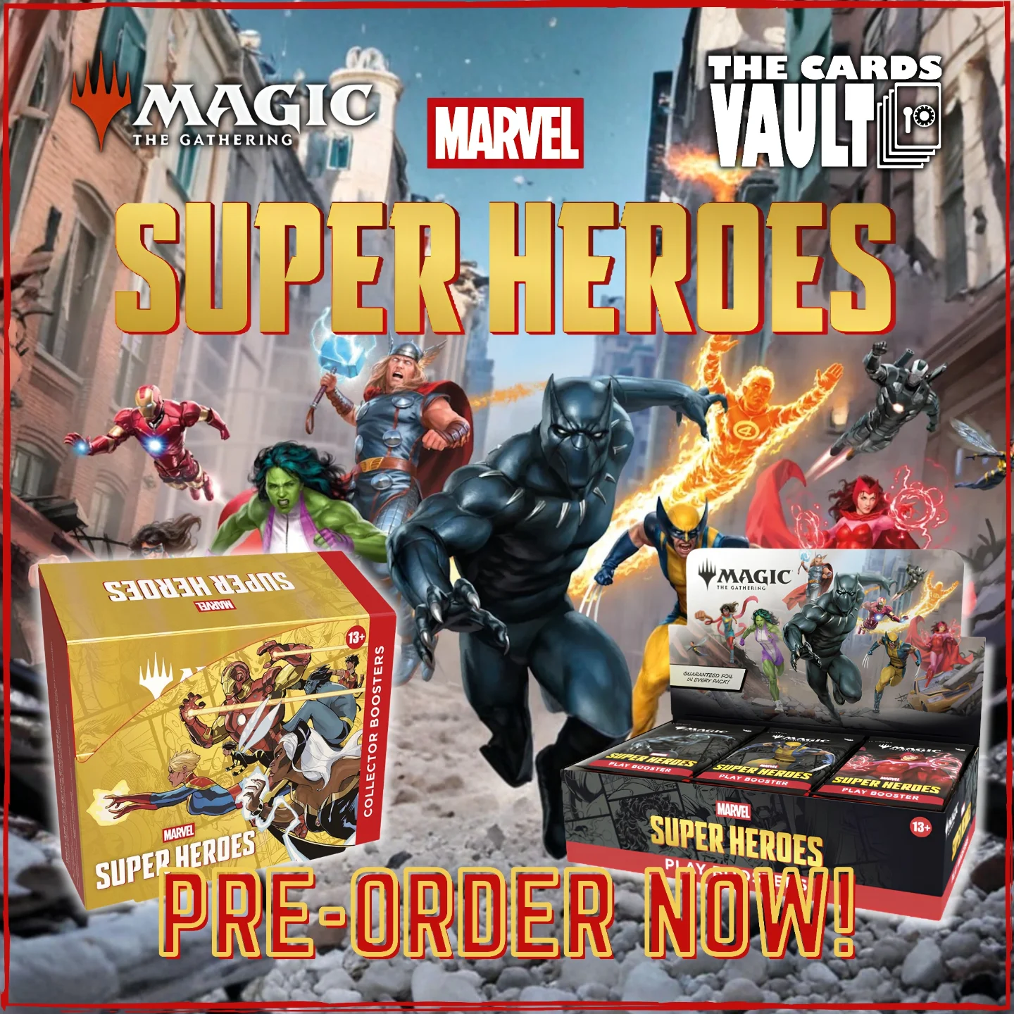 Magic The Gathering : Marvel Super Heroes Booster de Jeu FR - Master Yeti