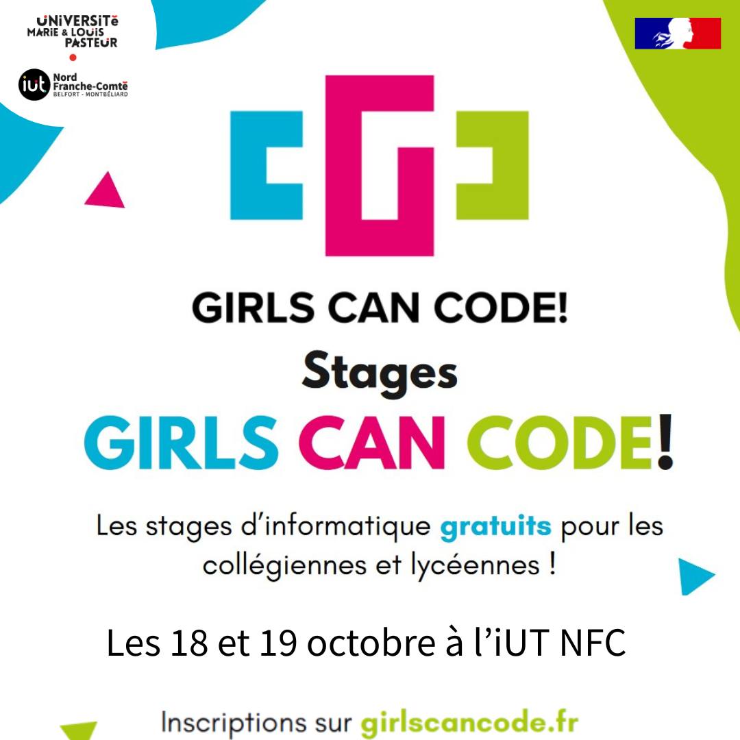 IUT - 👩‍💻 Votre fille, une nièce, une élève curieuse de découvrir l ...