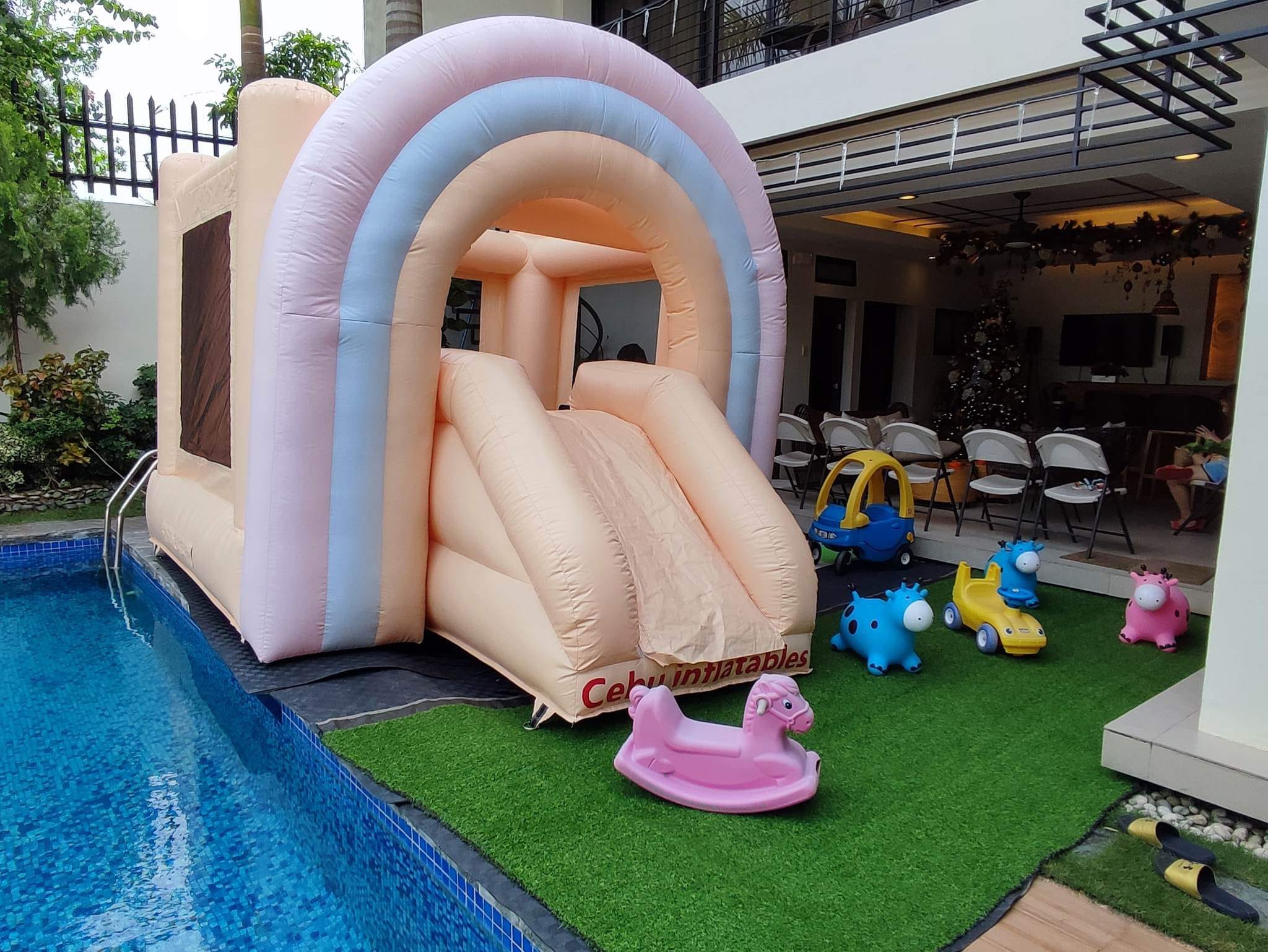 Second setup 1.2.2023 🎉 Thank you for... - Cebu Inflatables