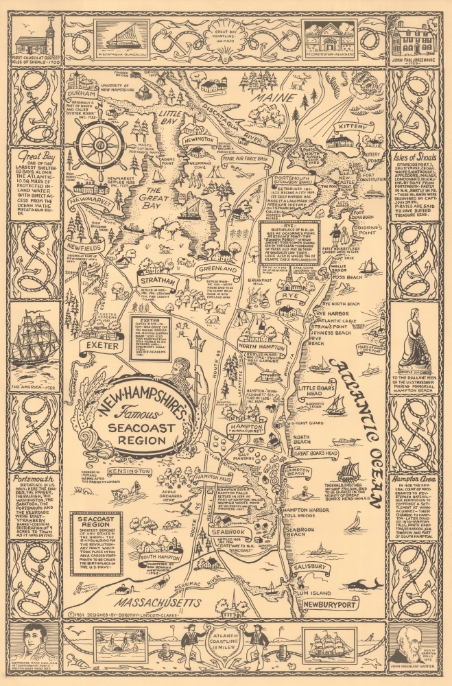 1966 Linscott Clarke... - Geographicus Rare Antique Maps | Facebook