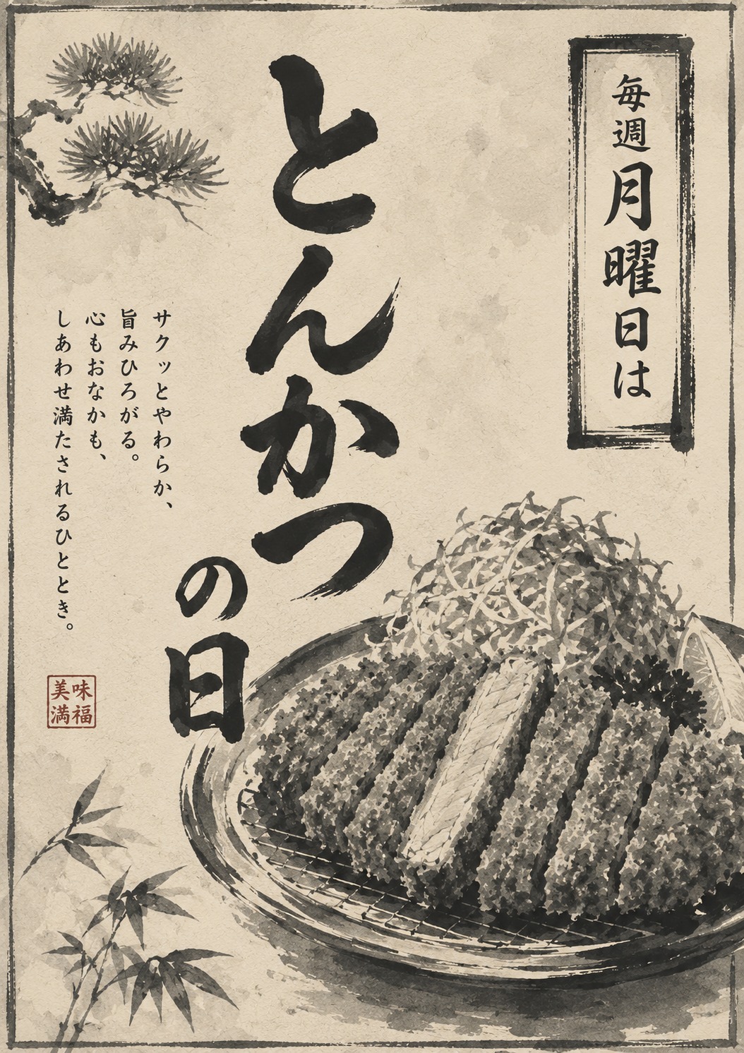 とんかつ の 日