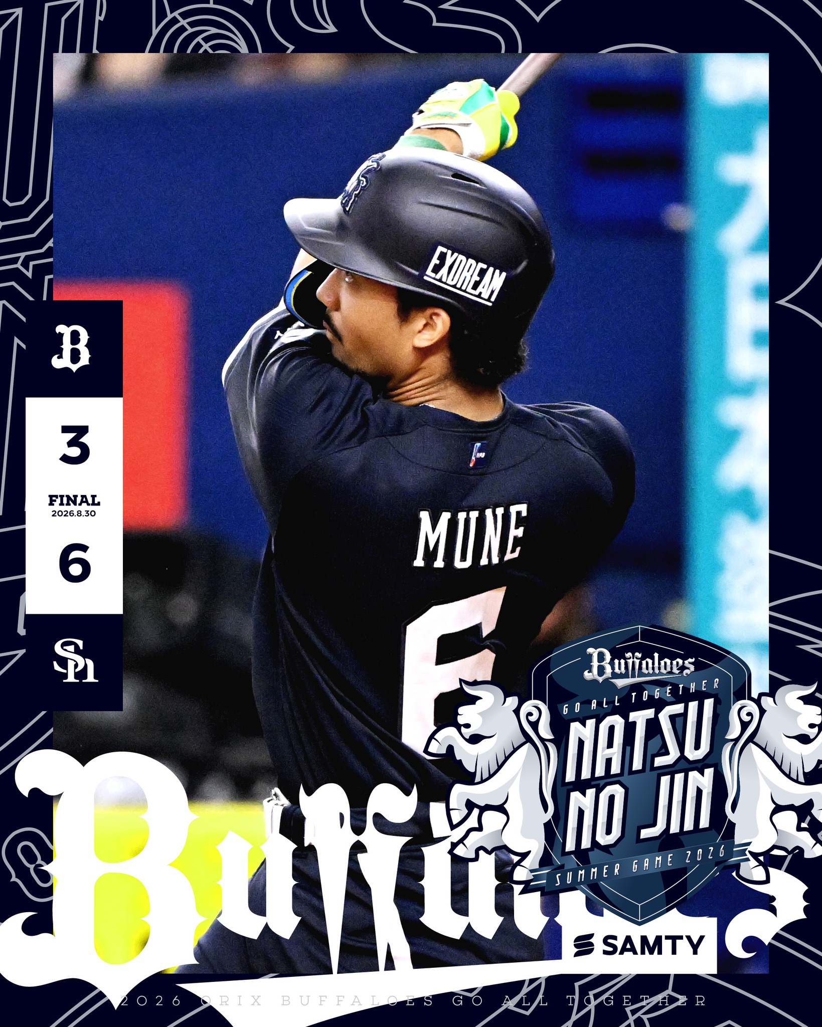 オリックス・バファローズ - 糸井嘉男選手のキャプテンマークが決定