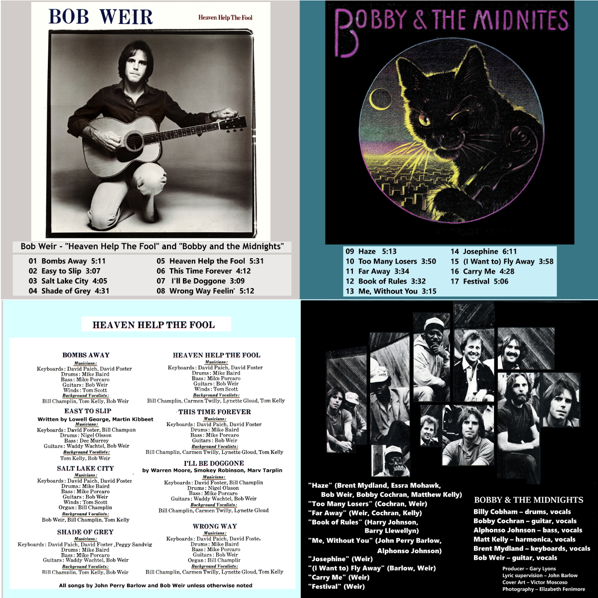 Review of Bob Weir's solo album 'Heaven Help the Fool'