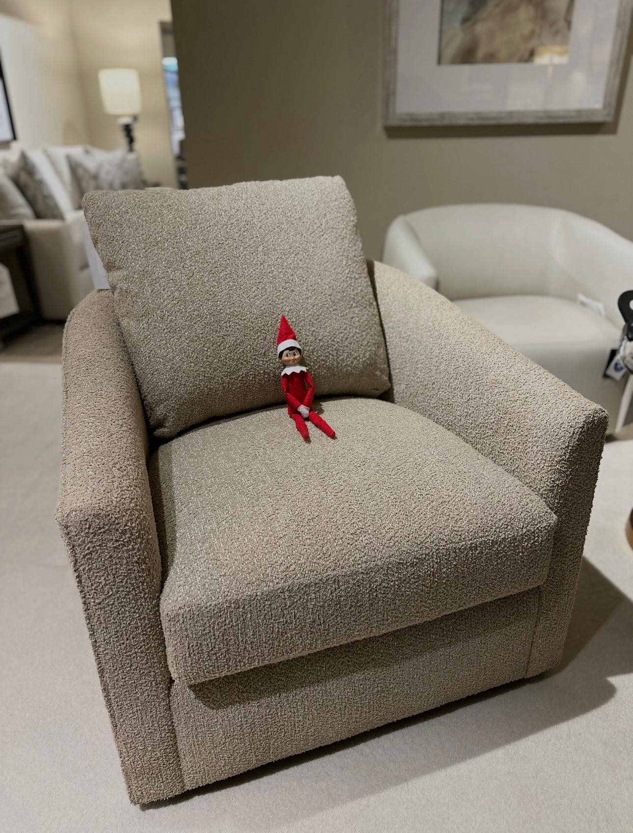 Douds Furniture - 🎄 Looks like Red the Elf found the... | Facebook