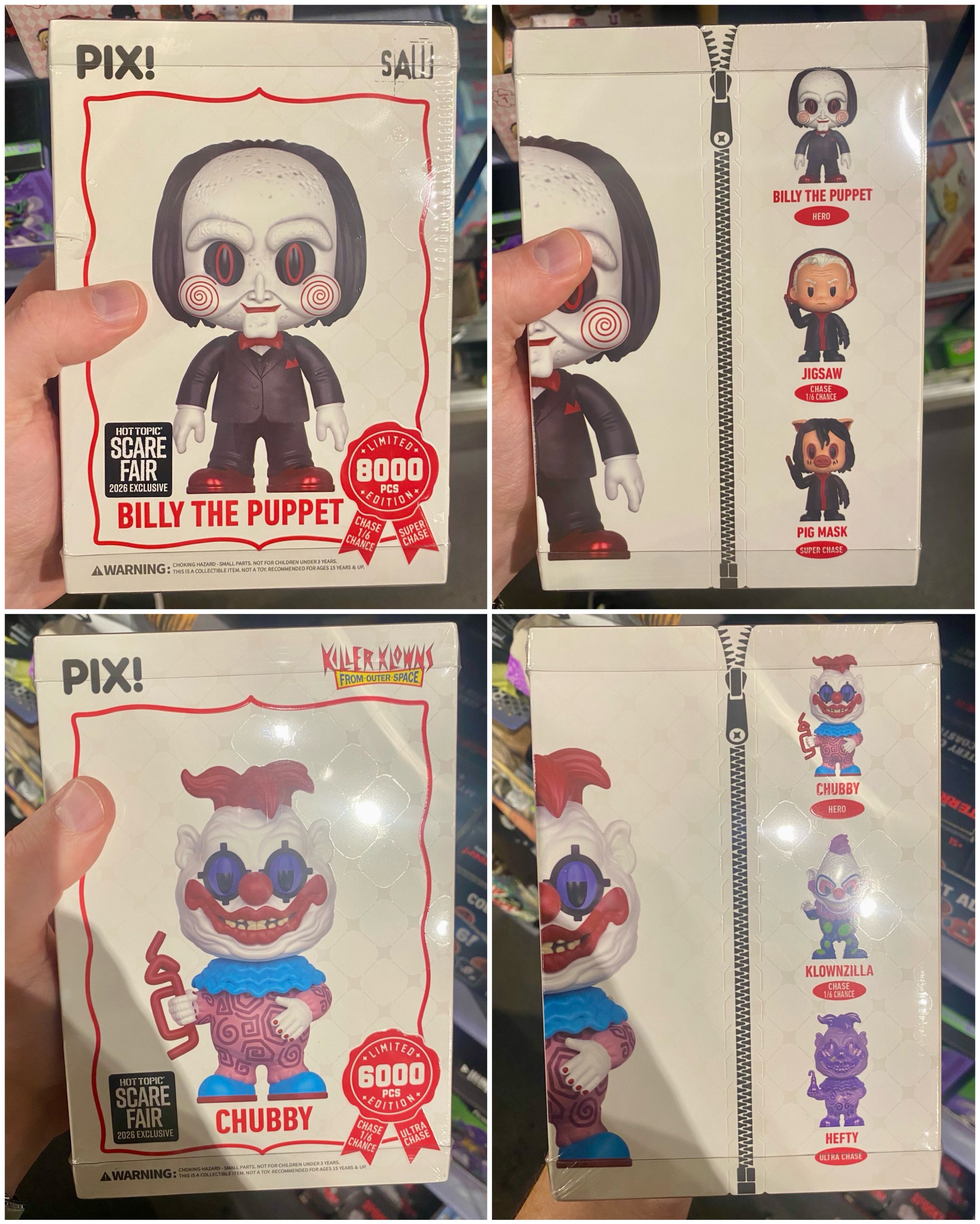 First peek at the new Hot Topic exclusive Billy the Puppet and