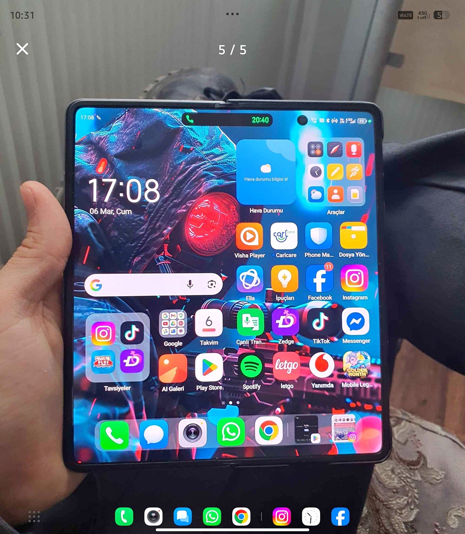 Tekno phantom v fold 12+12/512GB - Tablets & eBook Readers - Elvan ...