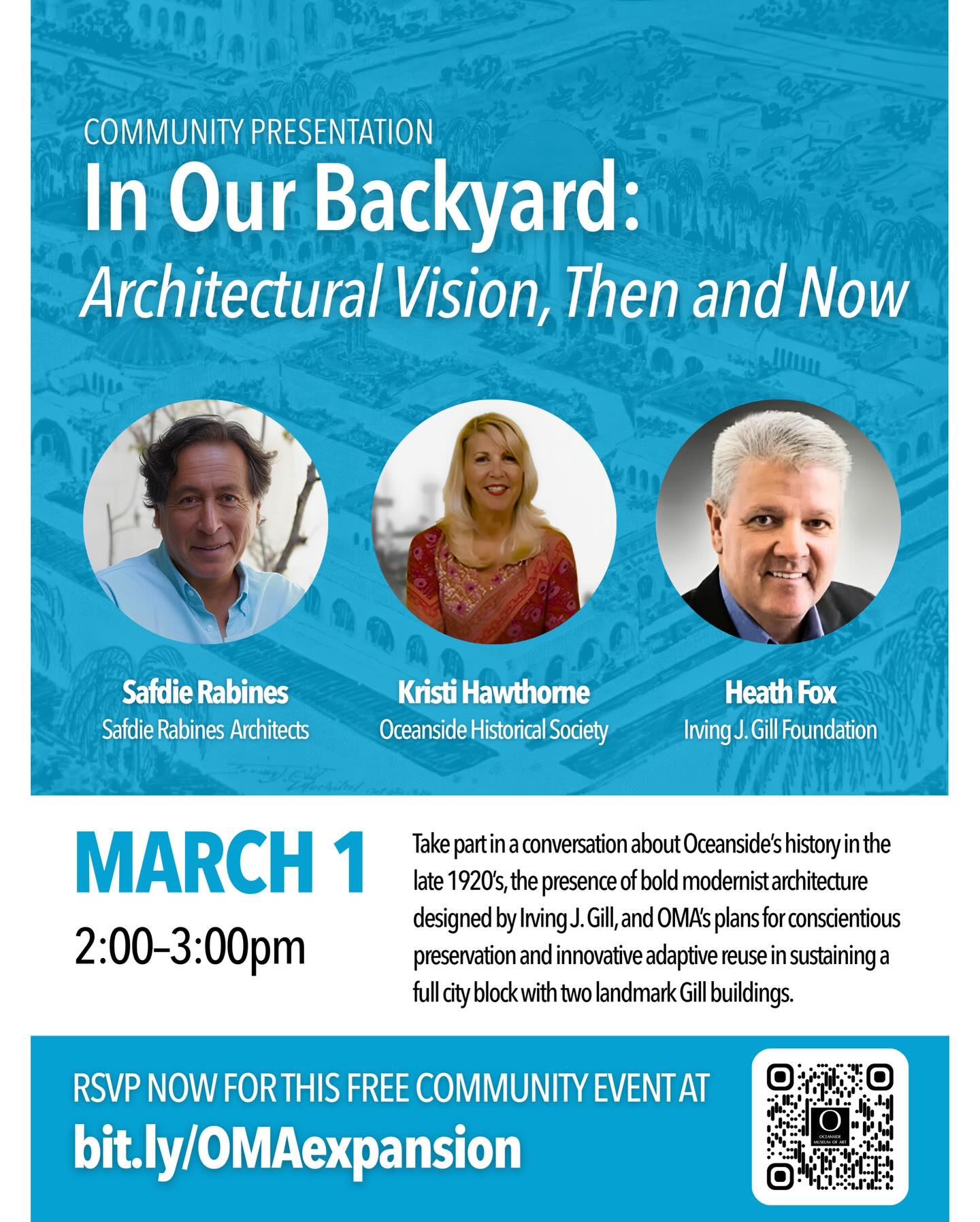 Oceanside - Join us for a community presentation as we announce the ...