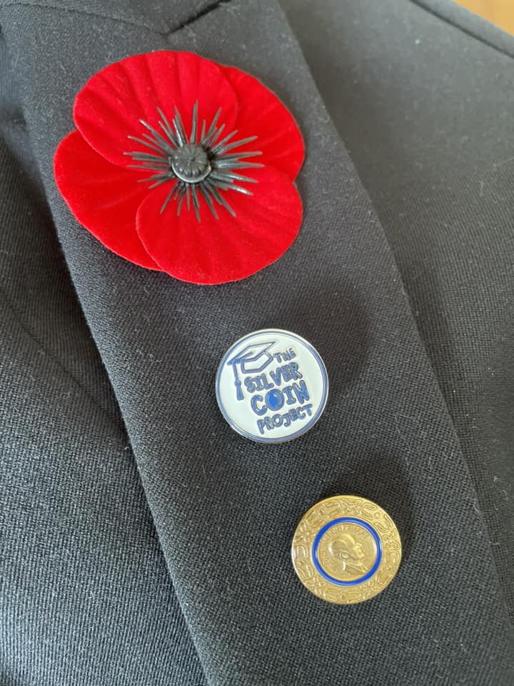 This morning we attended the... - The Silver Coin Project