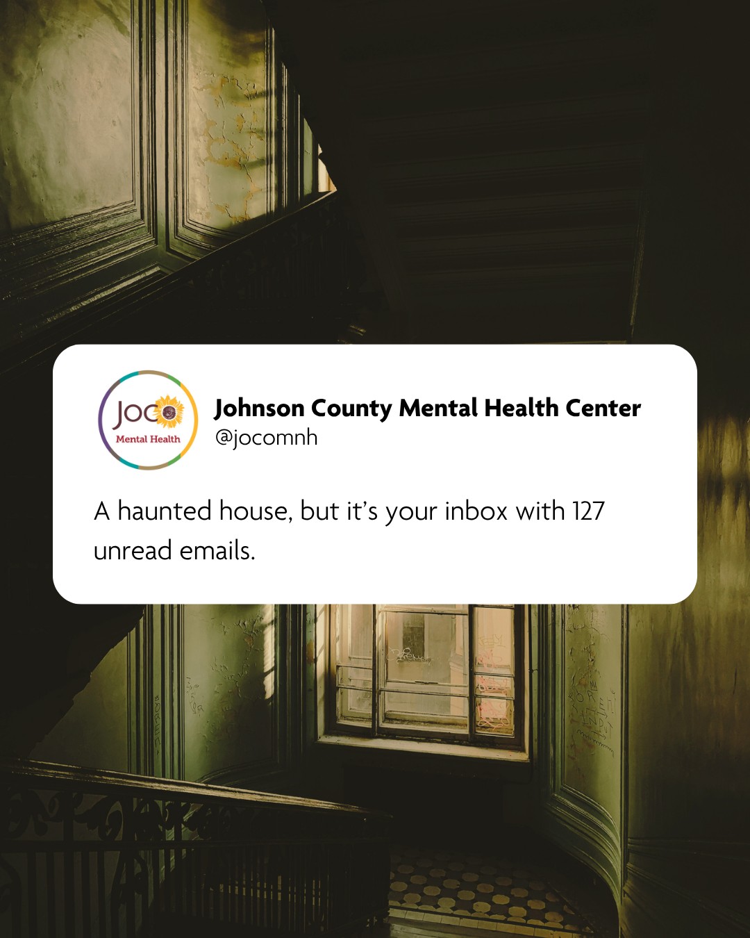 Johnson - A haunted house, but it’s your inbox with 127 unread emails ...