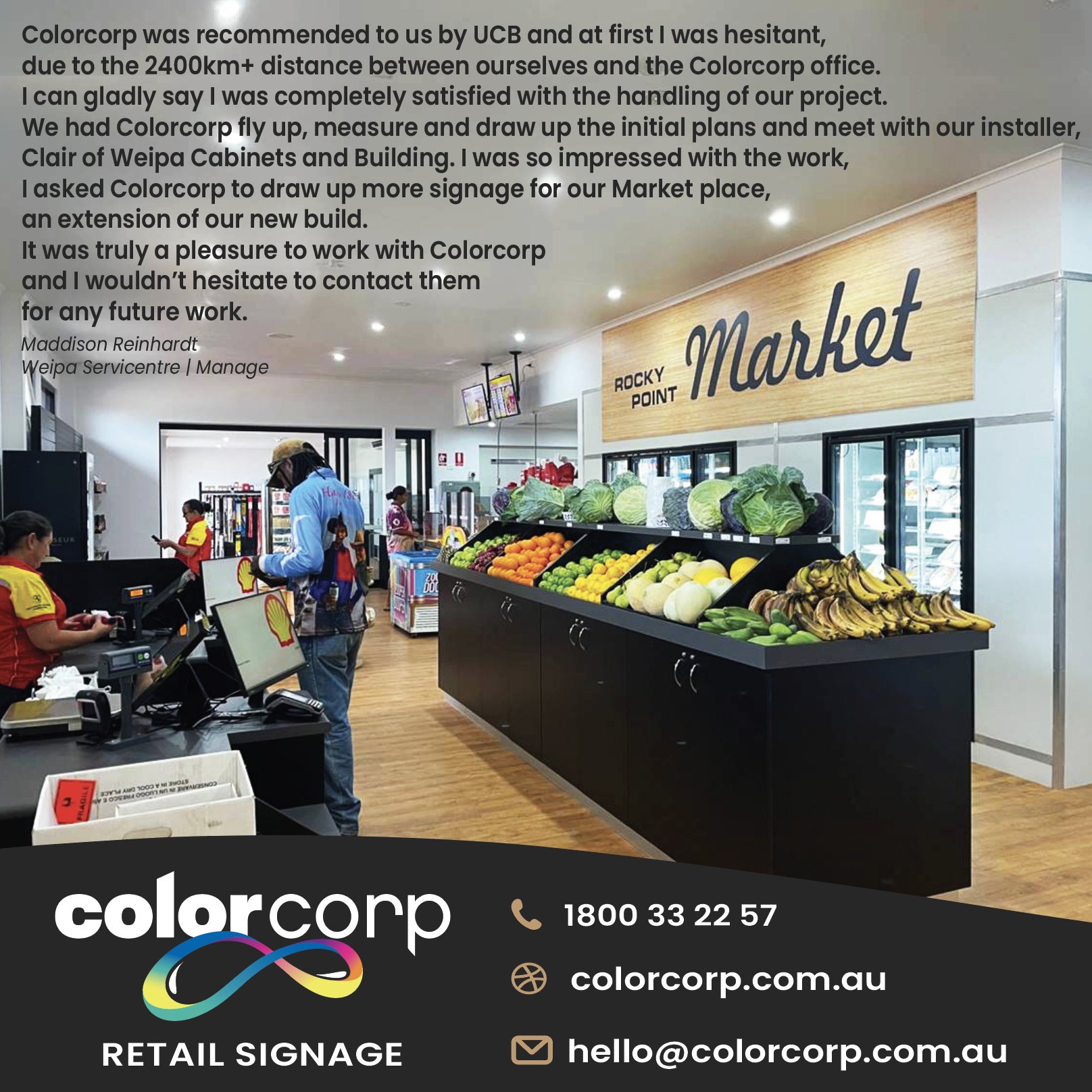 Colorcorp - From single stores to national networks of...