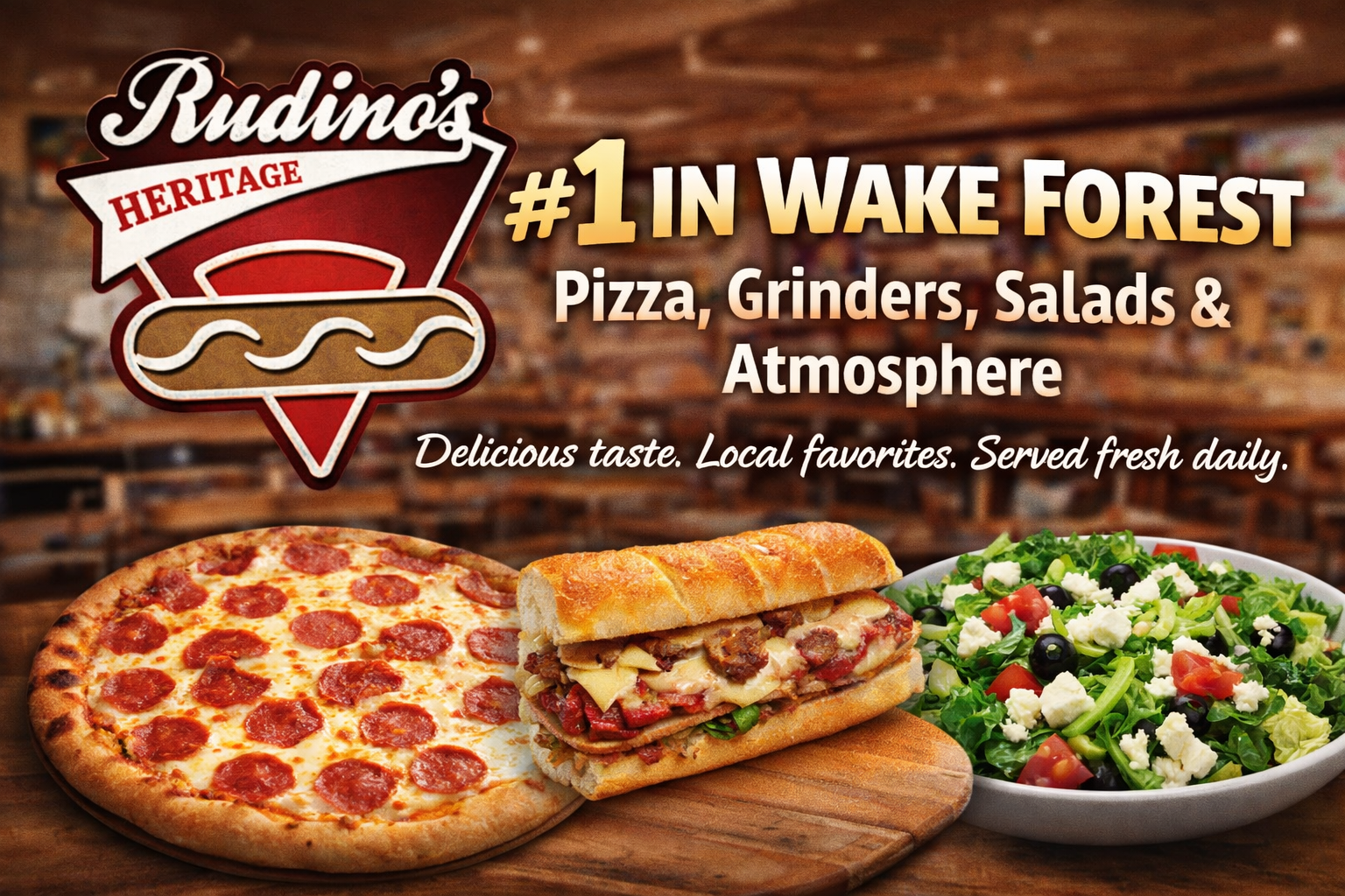 Rudino's Heritage | Wake Forest NC