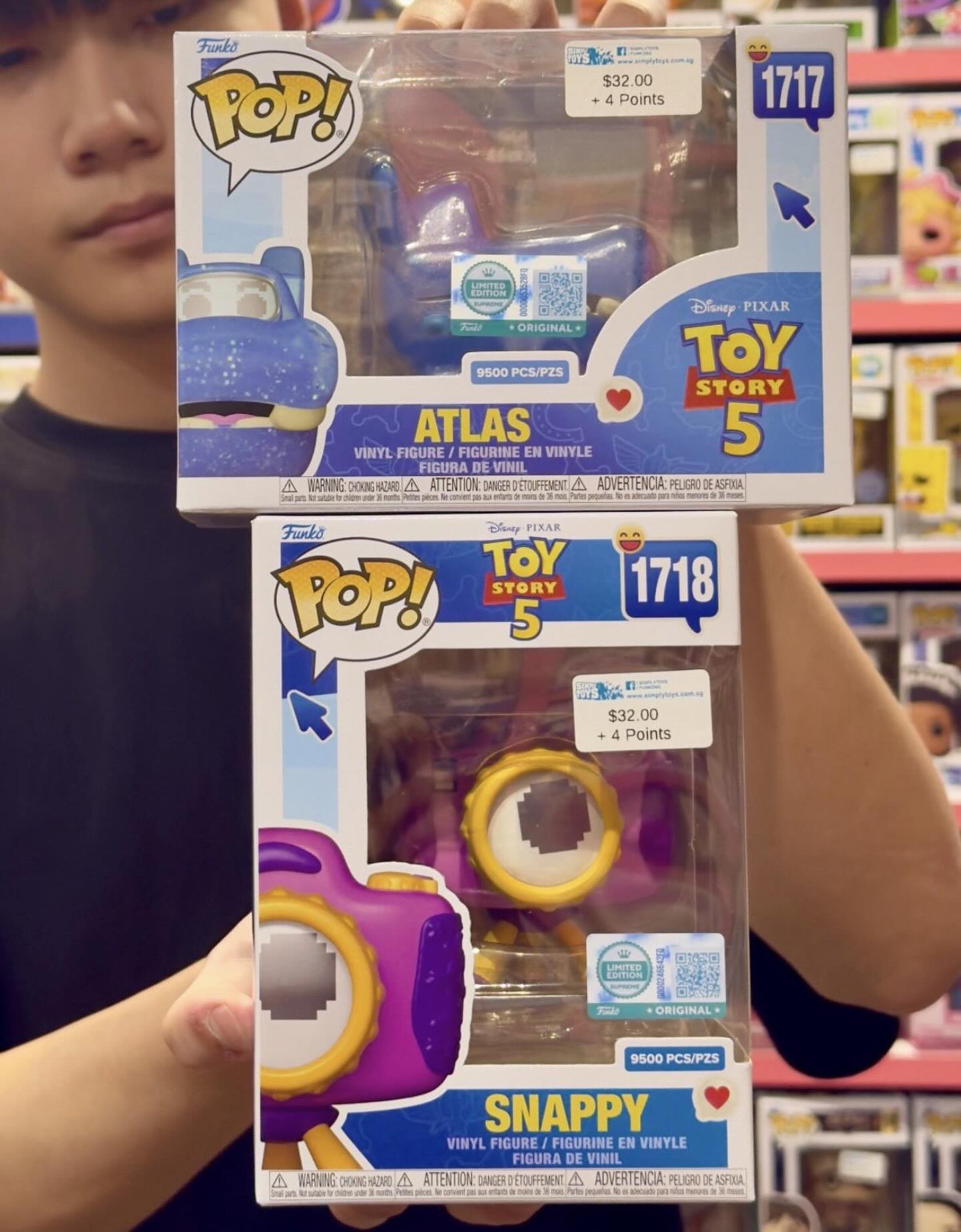First look at the new Toy Story 5 Exclusive Atlas Funko Pop! Vinyl
