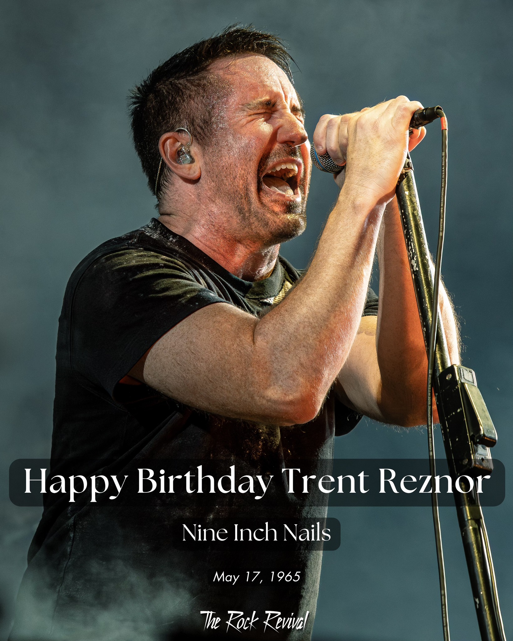 The Rock - Happy 61st Birthday Trent Reznor of Nine Inch Nails