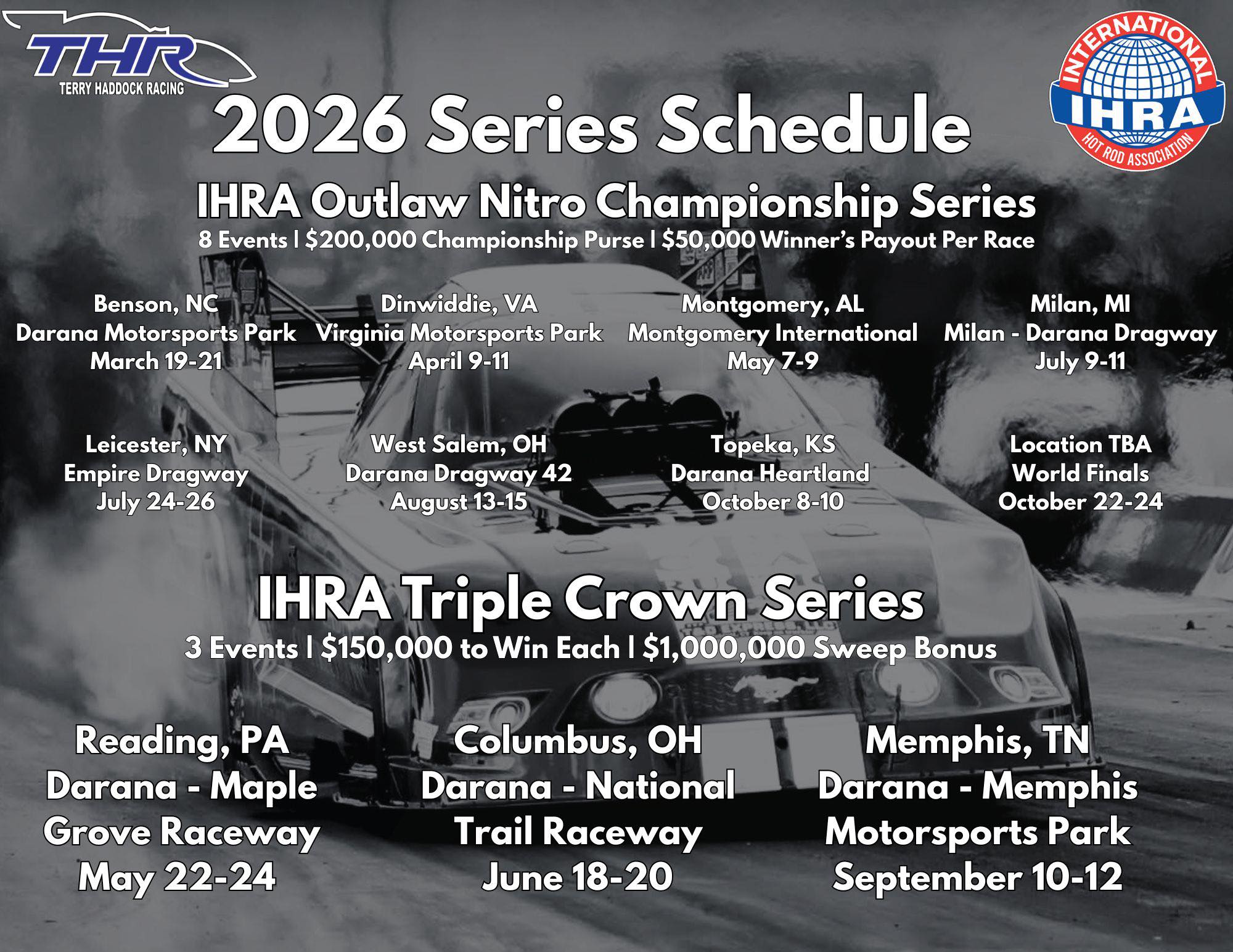 The 2026 season is officially... - Terry Haddock Racing | Facebook