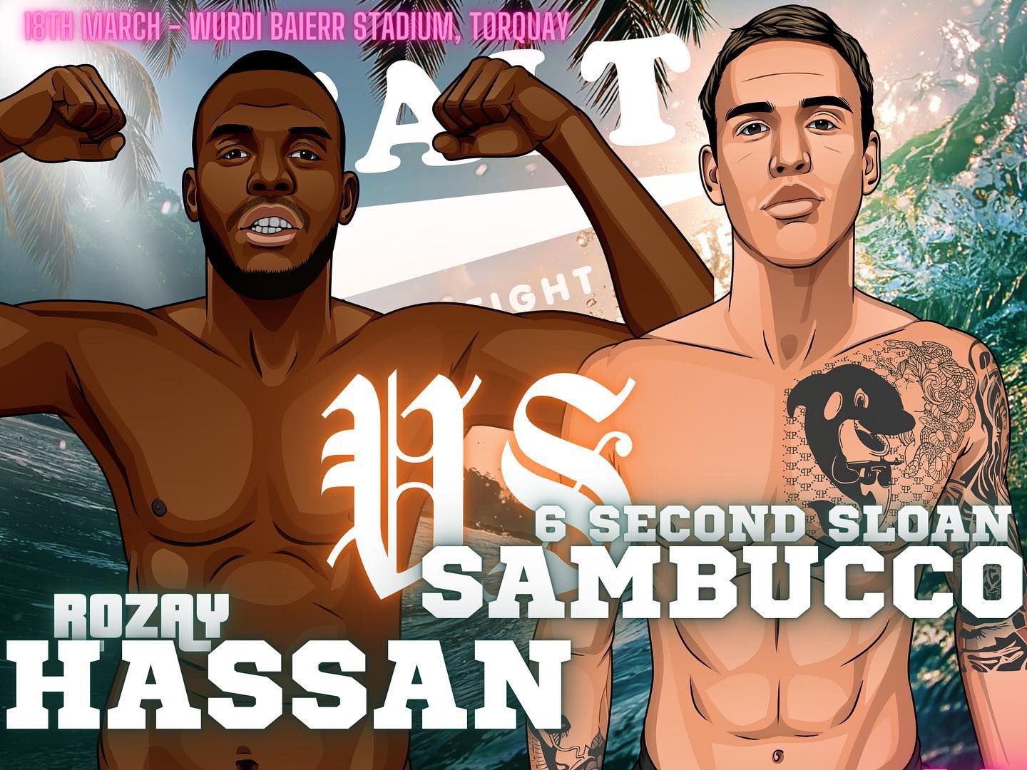 SALT - Lessssss go! Home town boy Jordan ‘6 Second Sloan’ Sambucco ...