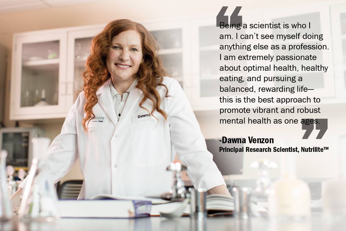 Amway - #Nutrilite scientist Dawna Venzon can't help finding joy