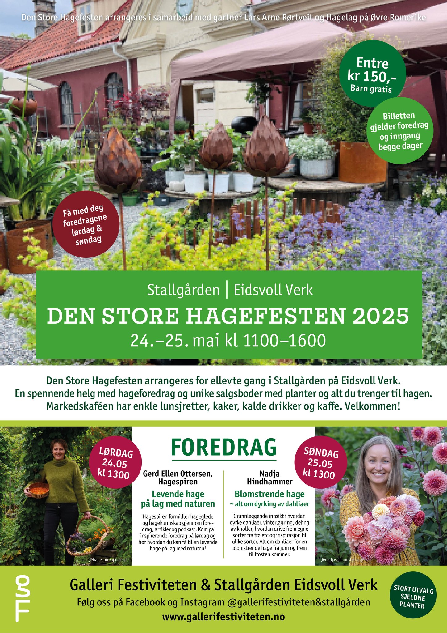 Galleri - Sett av 24. og 25. mai til Stallgårdens Hagefest 2025 🌿 ...