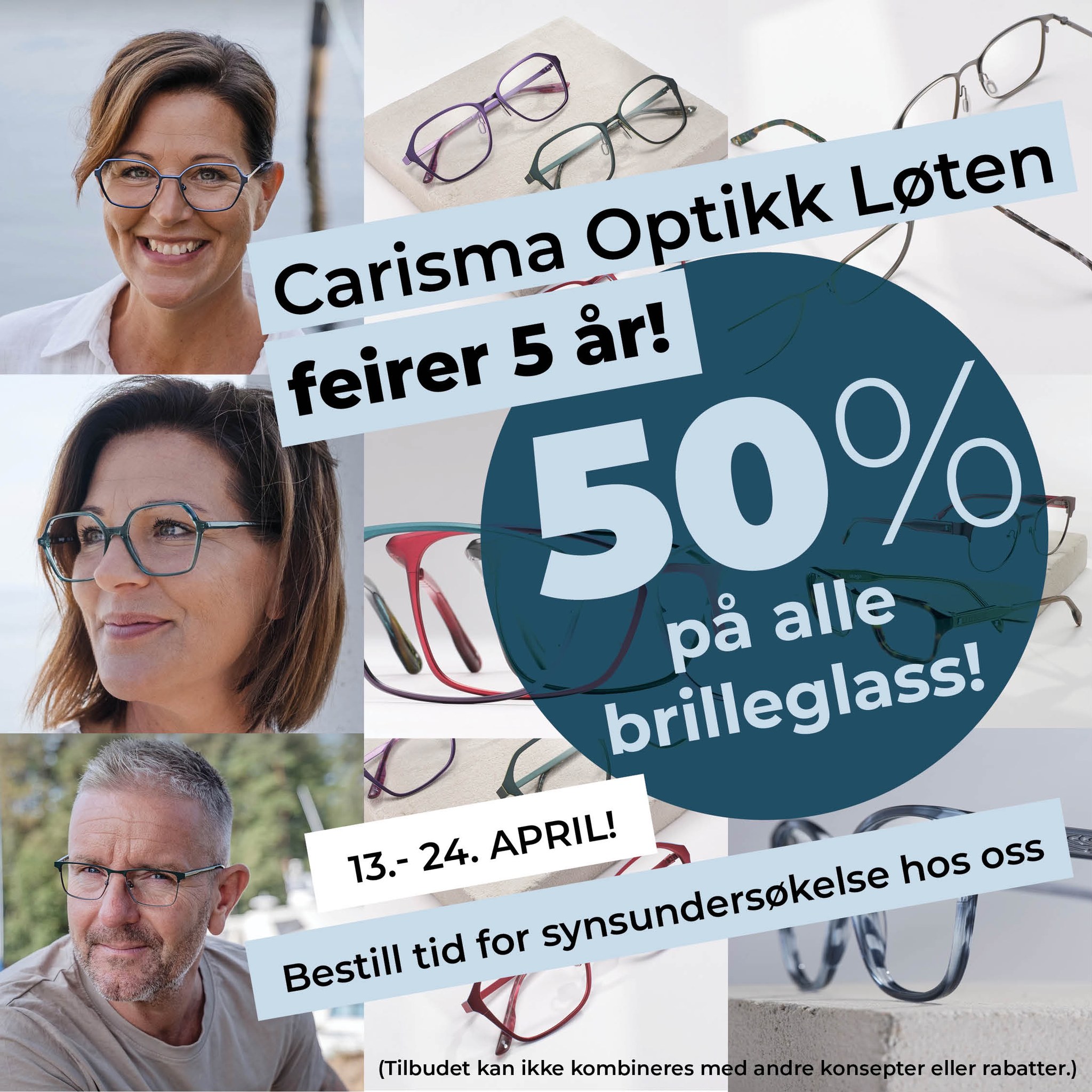 Brilledag hos Carisma Optikk Løten
