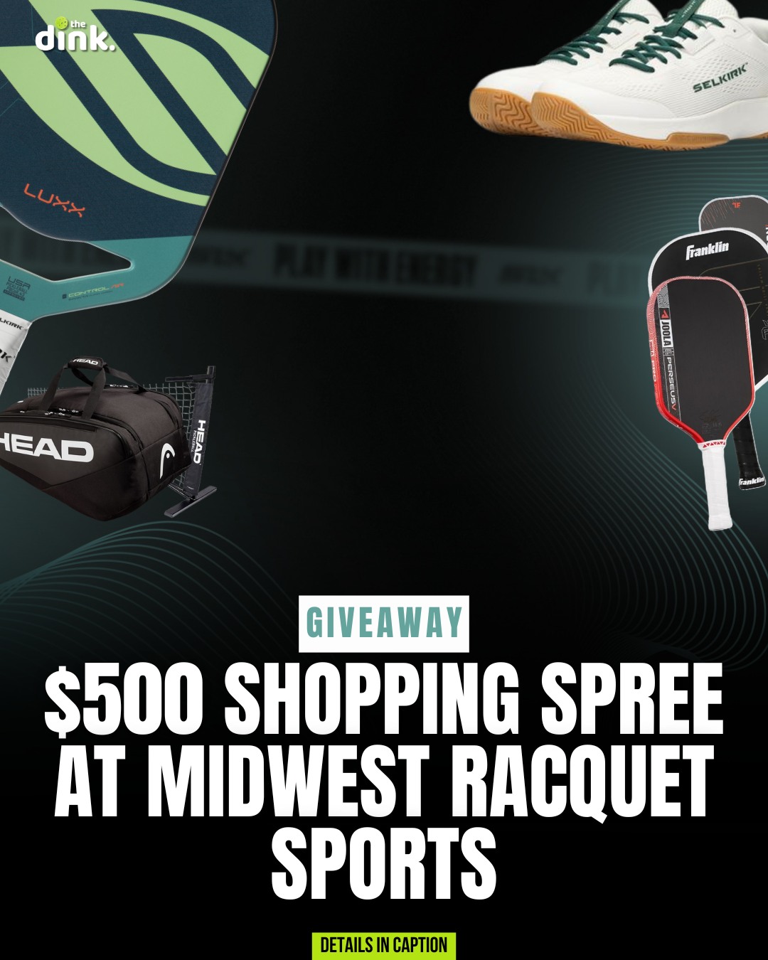 Epic giveaway alert! We're giving away a $500 Midwest Racquet