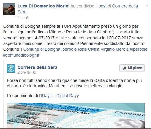 Virginio Merola I Complimenti Dei Cittadini Fanno Sempre