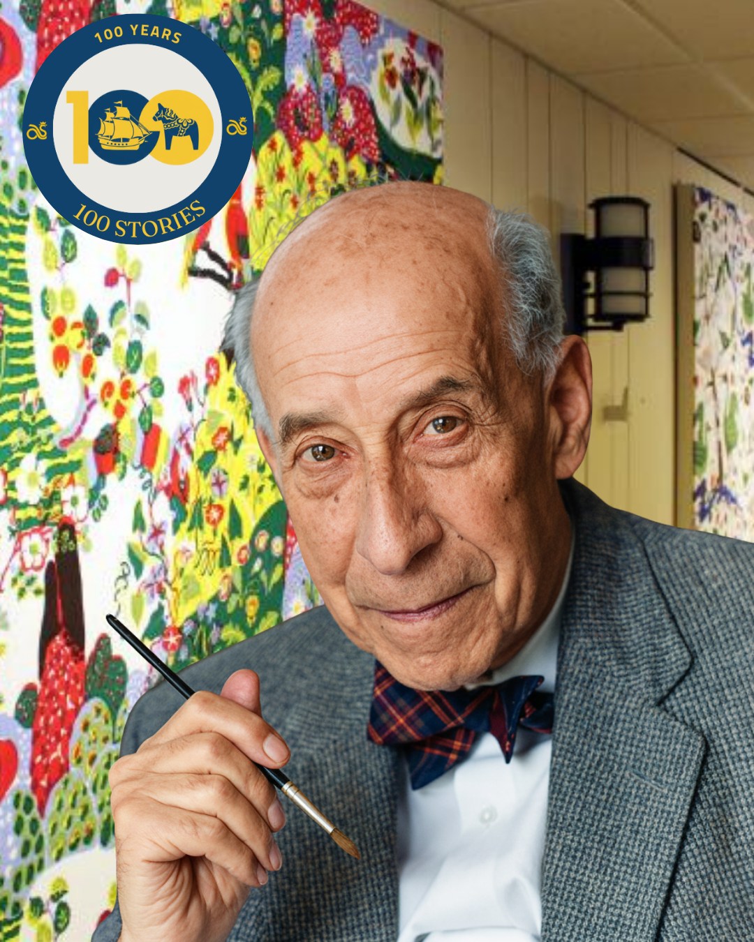 Josef Frank's iconic textiles at the American Swedish Historical