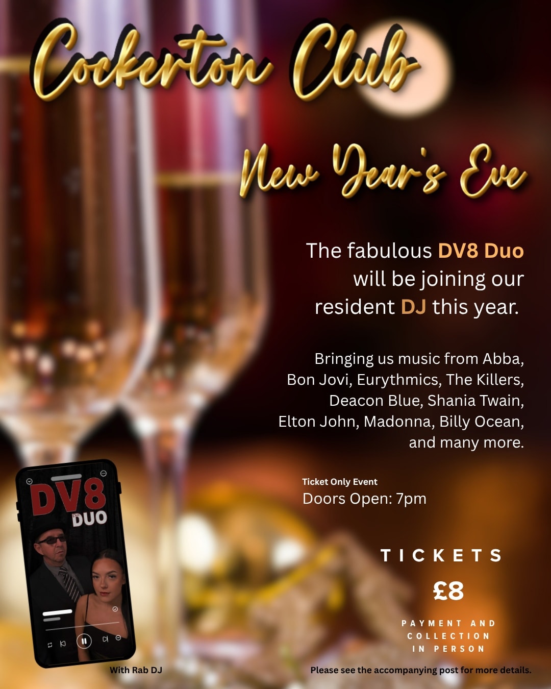 Cockerton - 🎉 YOUR OFFICIAL INVITE TO NYE! 🎉 Ticket Information ...