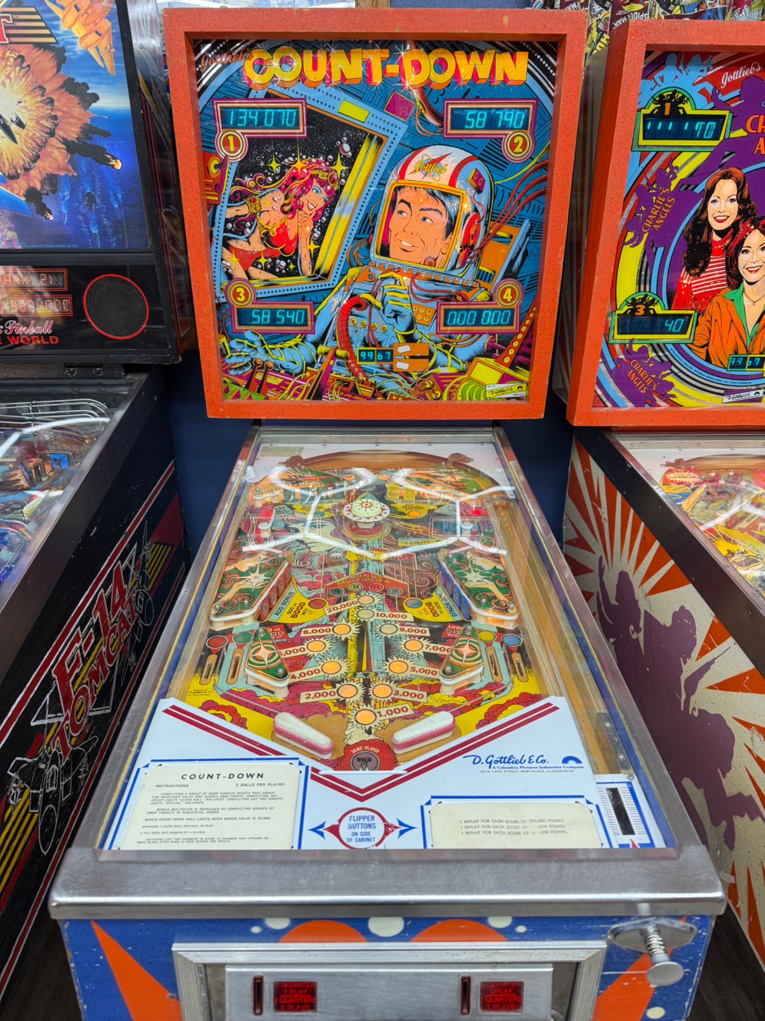 Gottlieb Countdown Pinball - Posters, Prints & Paintings - Sisseton ...