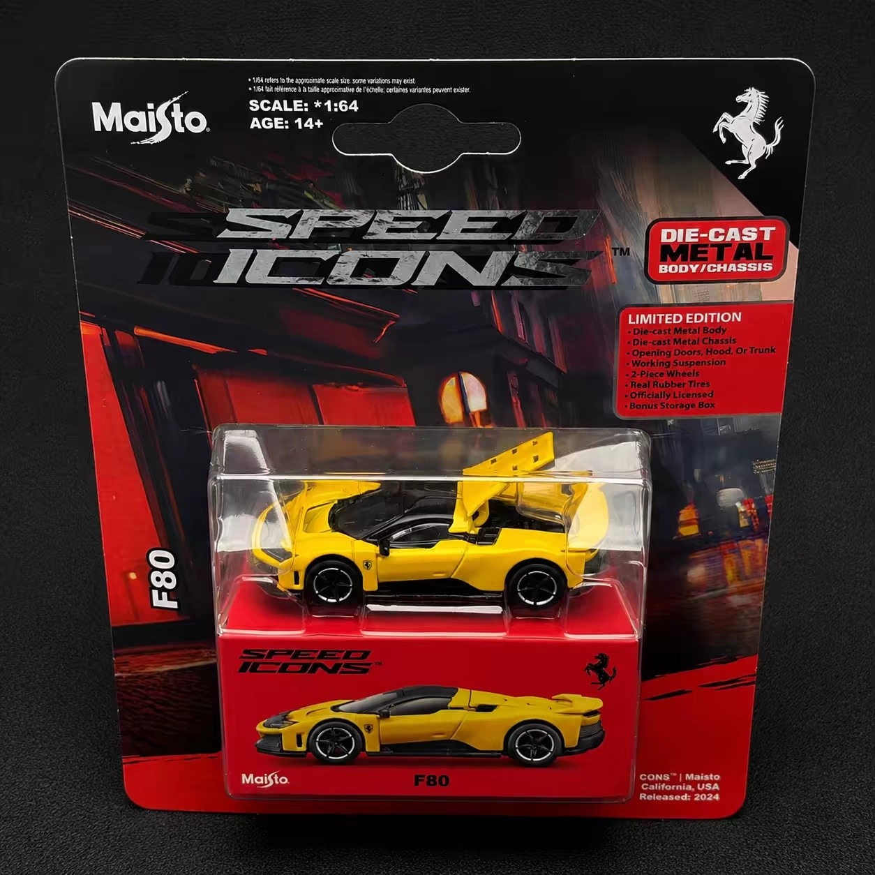 Maisto Ferrari F80 ミニカー 2台セット Maisto 1:64 Scale Ferrari F80 Limited Edition #preorder
