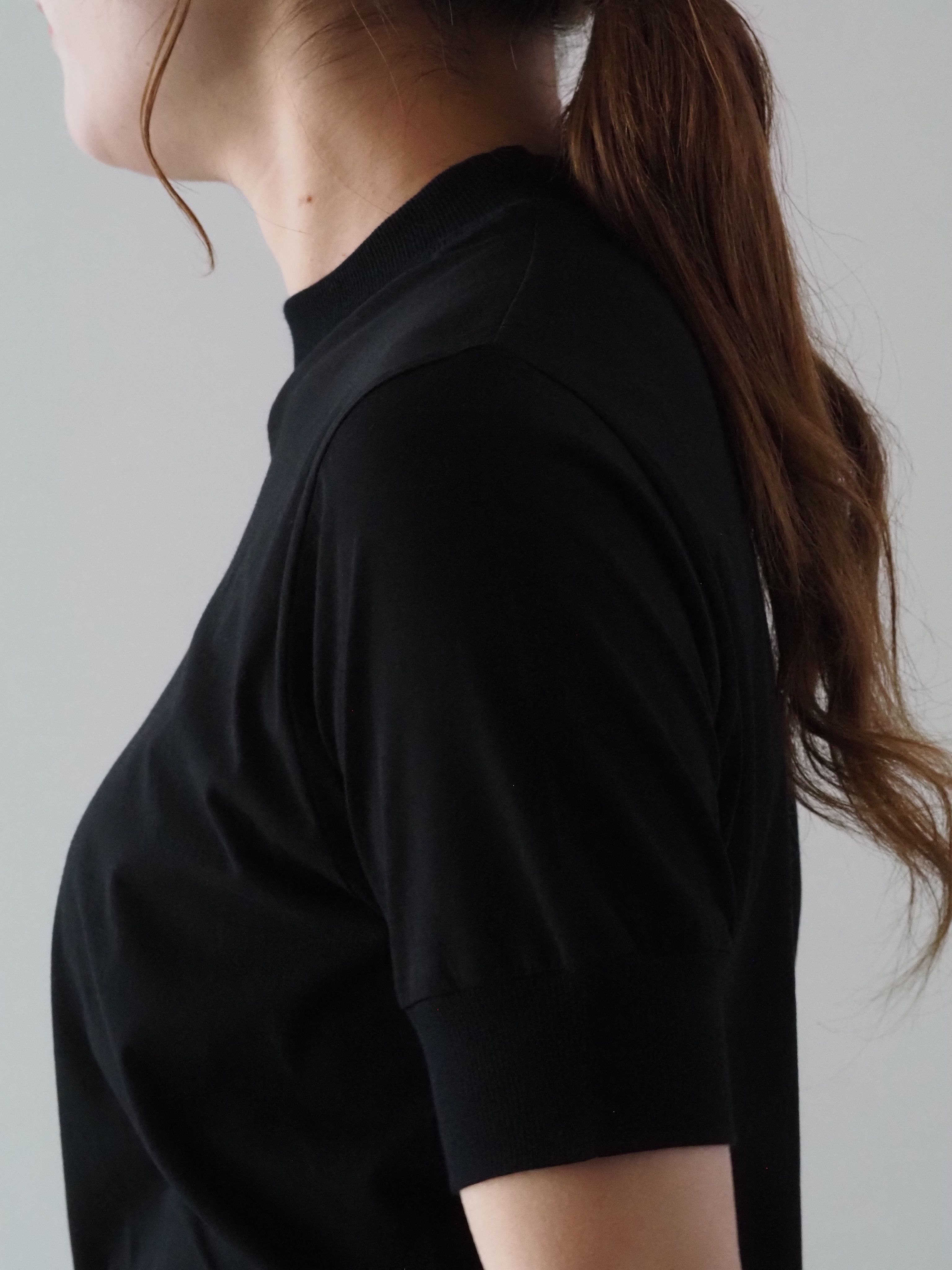 Navyblue - 【明日4/10(金)店頭発売】 COMOLI D01-06017 カシミヤ 半袖 
