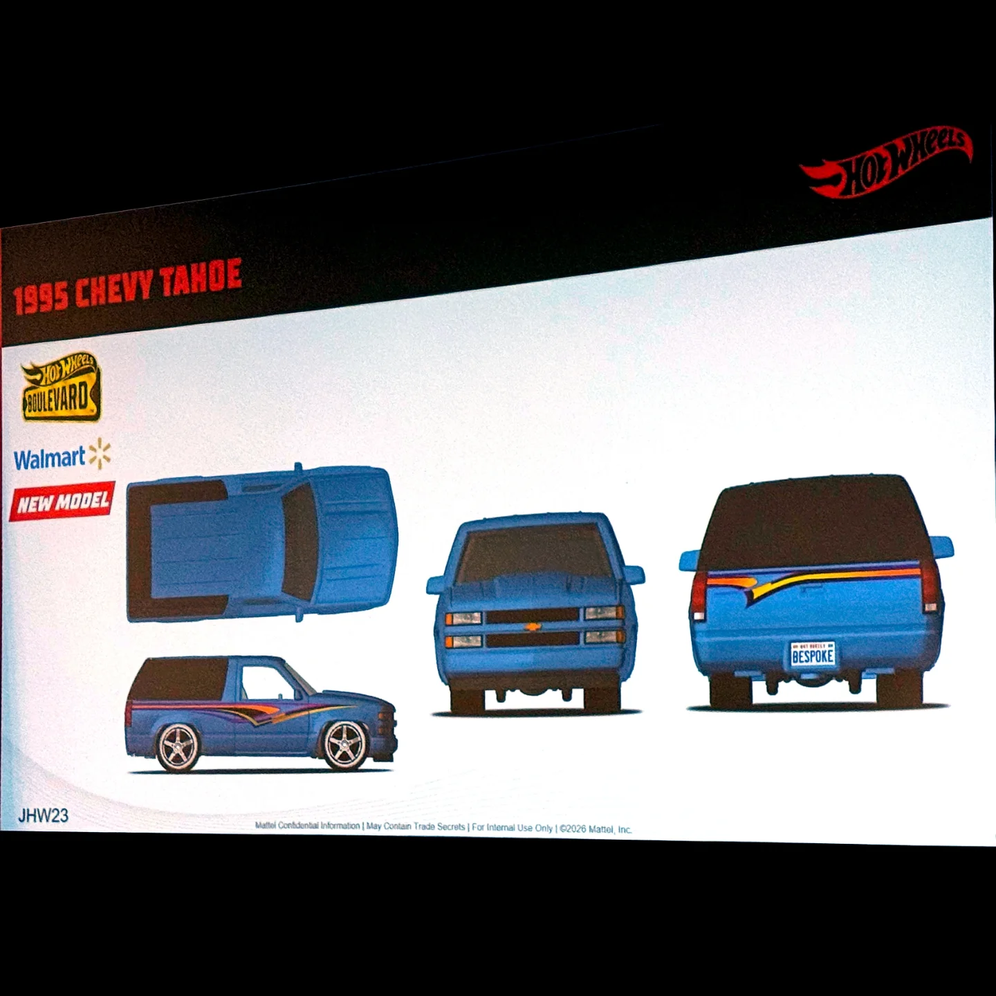 Some 2026 #hotwheels new models shown on #dallasconvention All