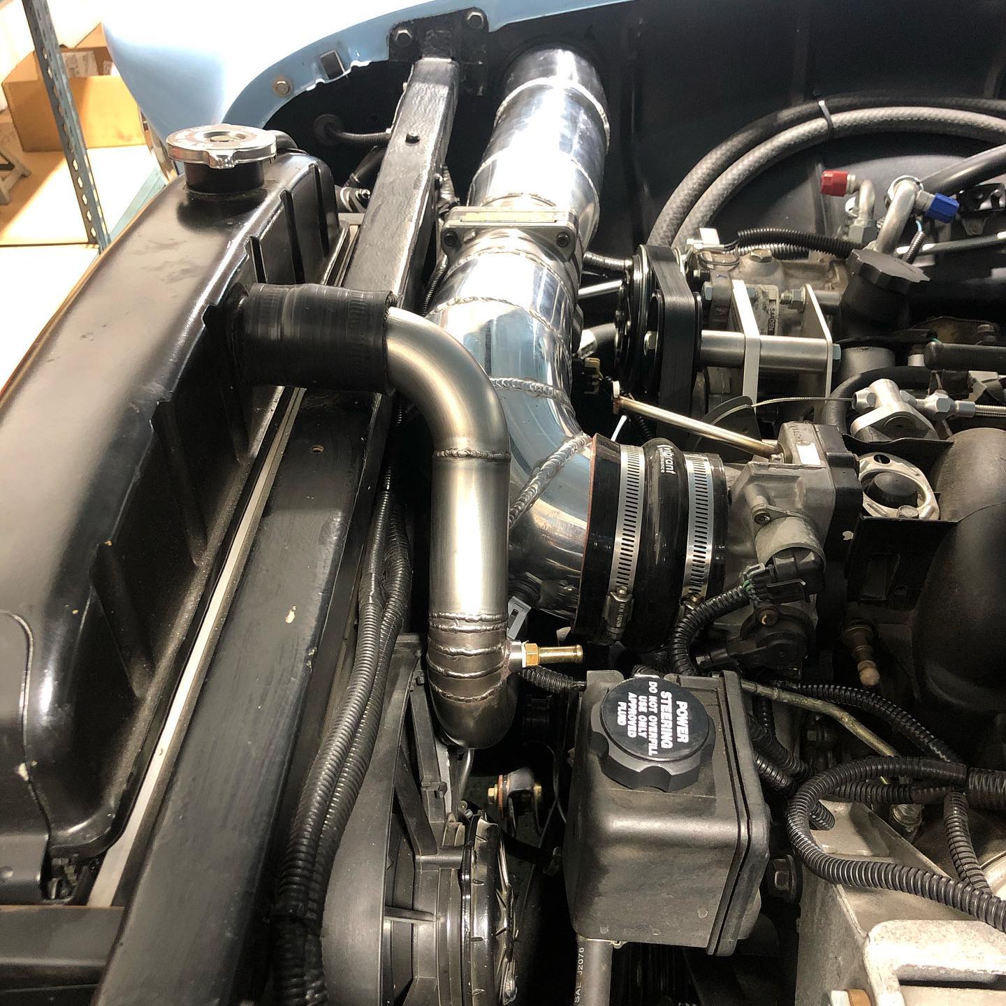 Custom intake for the LS 55... - Forte's Classic Garage | Facebook