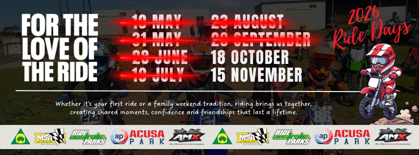 SA Ride Park - Due to the amount of enquirers we’ve had,... | Facebook