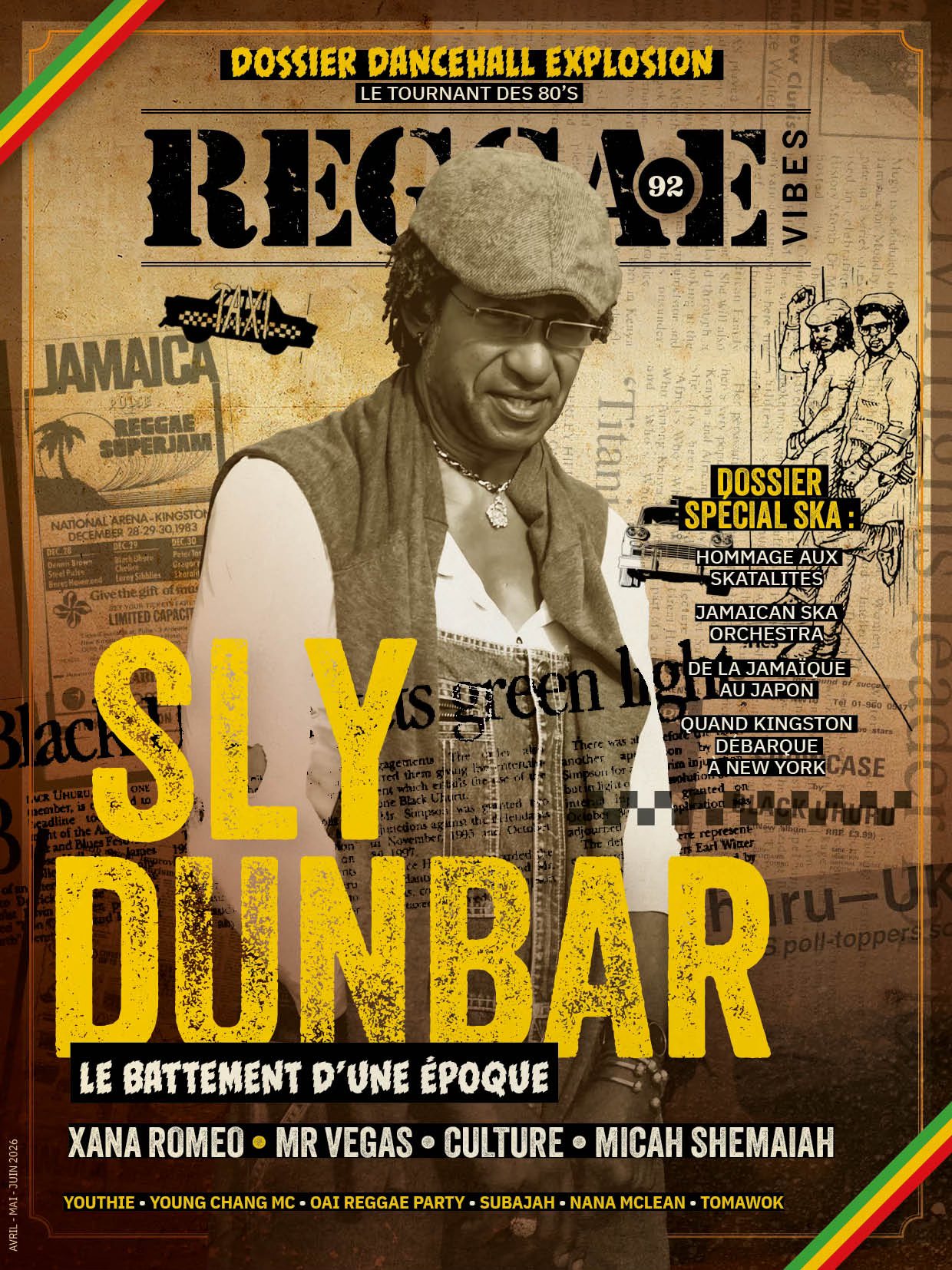 Enfin disponible, Reggae Vibes #92... - Reggae Vibes magazine | Facebook
