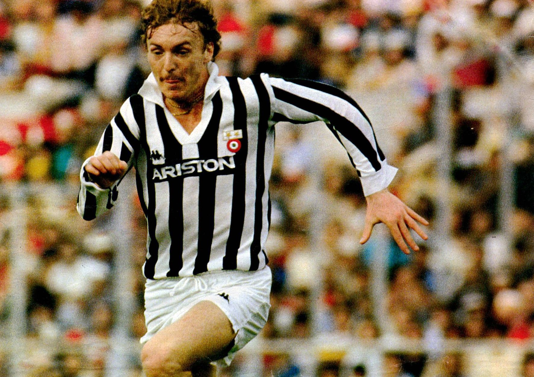 Zbigniew Boniek (Juventus, 1984).