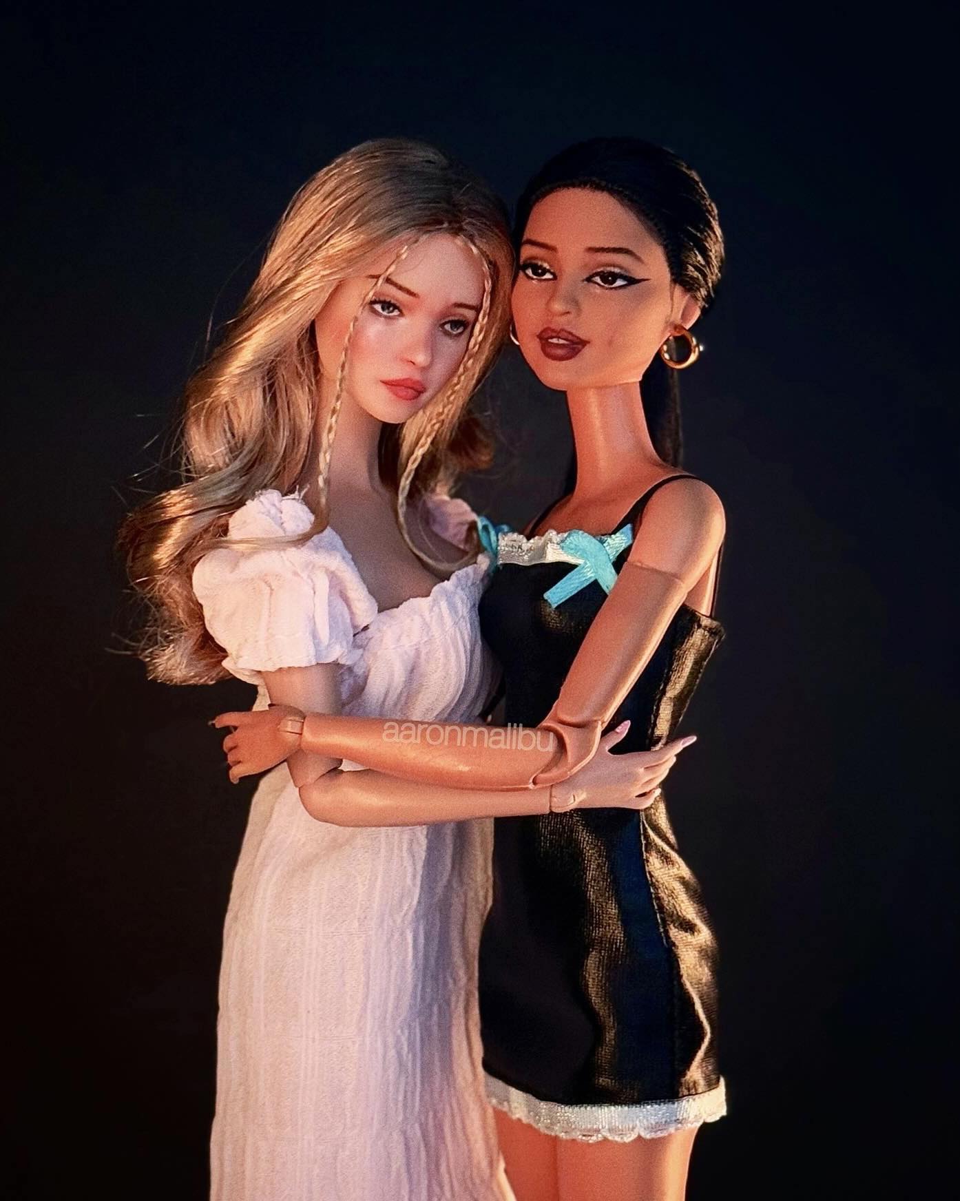 cassie blue dress euphoria dupe maddy + 4ever now i need updated season 3 dolls. #euphoria with one customer noting stylenumber_EHW3006-6 Off-Piste | Black Velvet Color:Eggshell