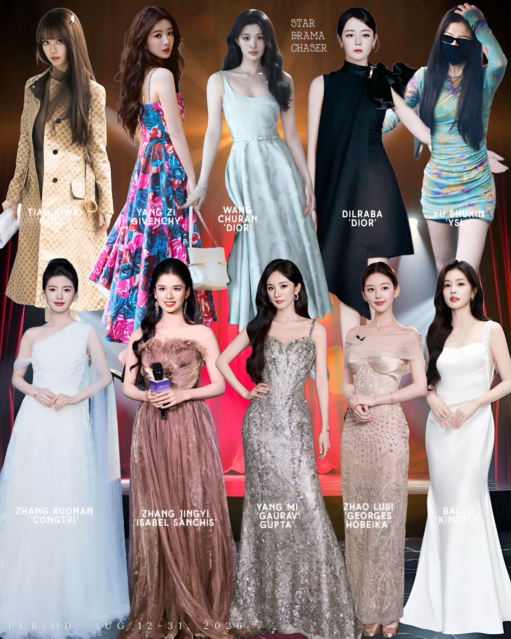 Brand ambassador #TianXuning brought major star power to the