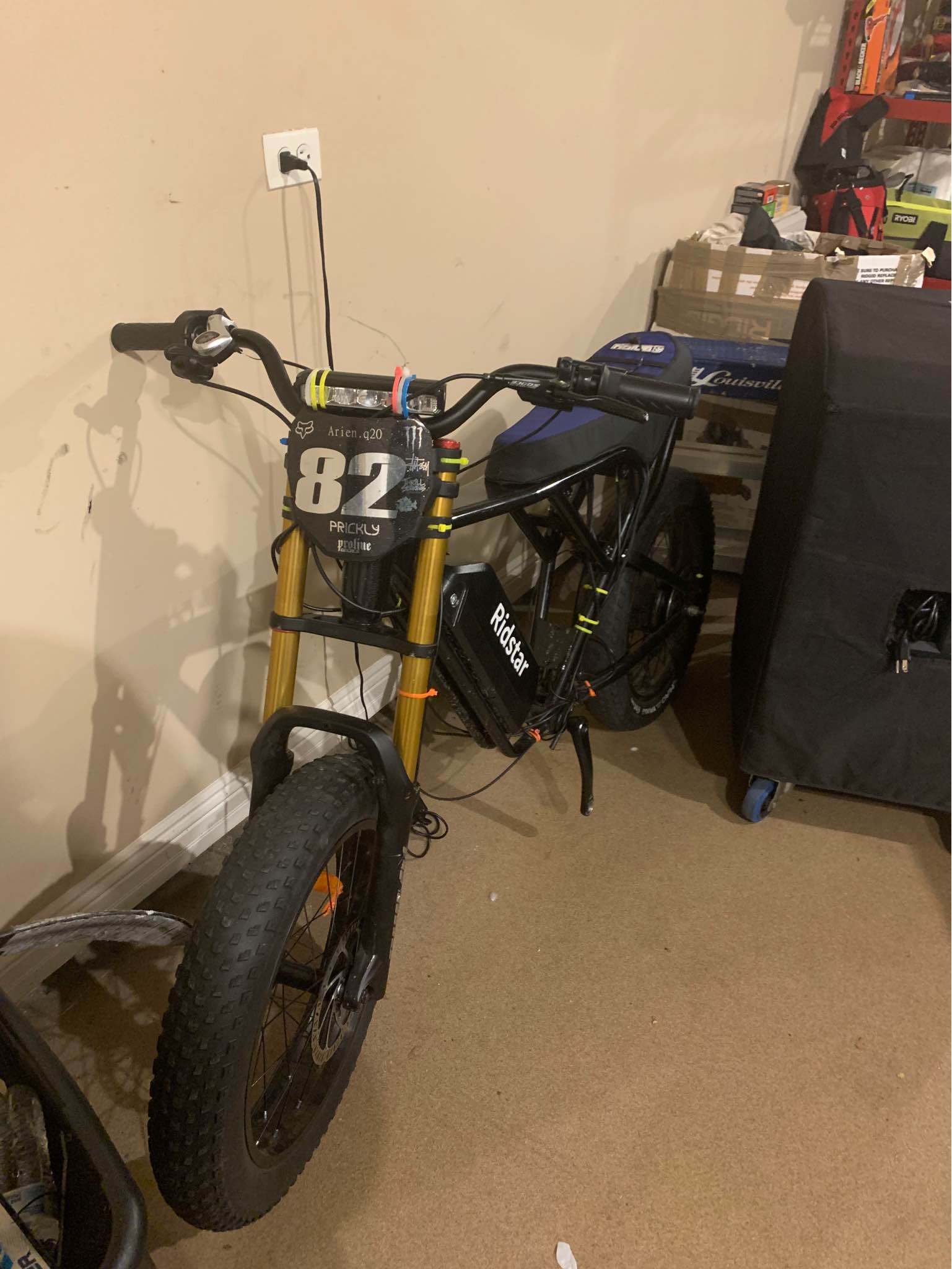 Modded Ridstar Q20 (will trade for dirtbike ) - Bicycle Parts ...