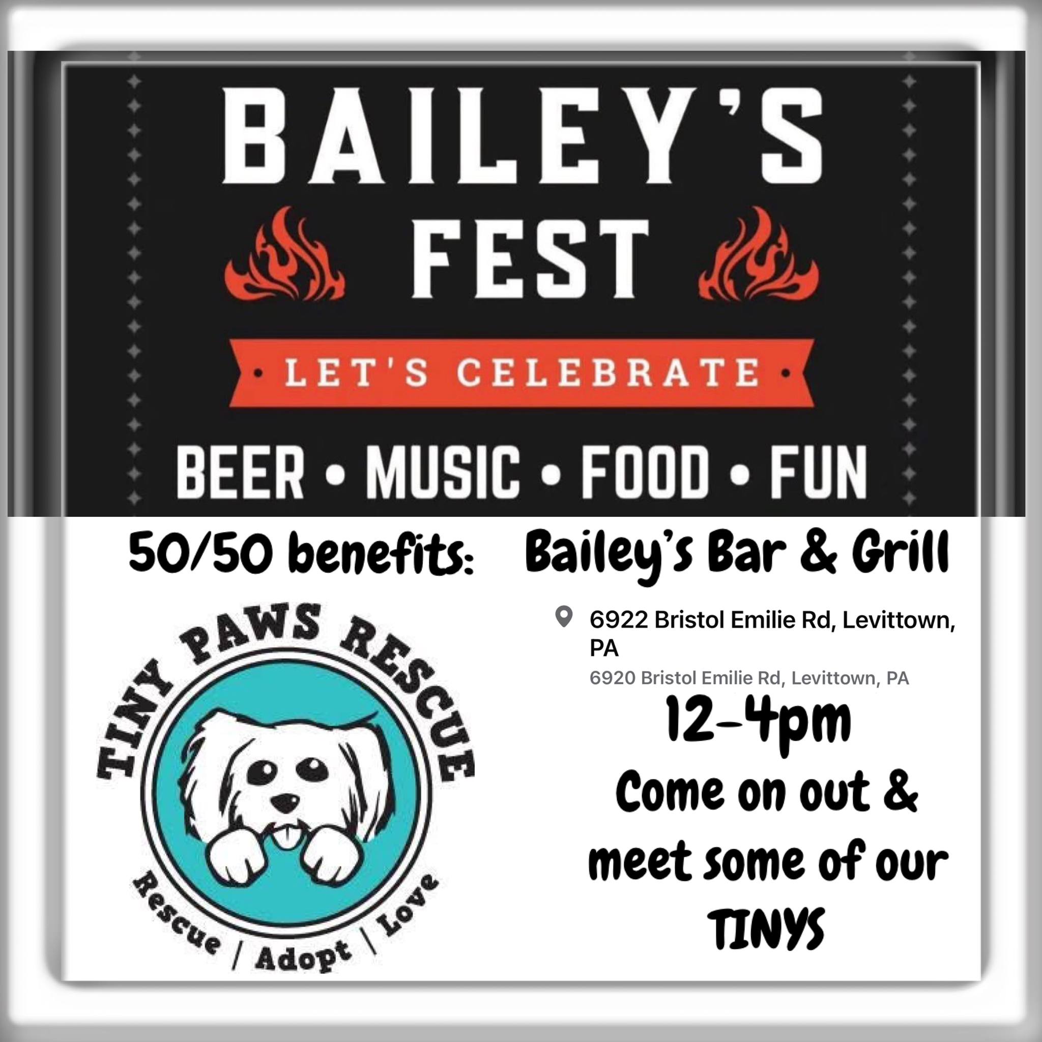 TINY PAWS @Bailey Fest 2026